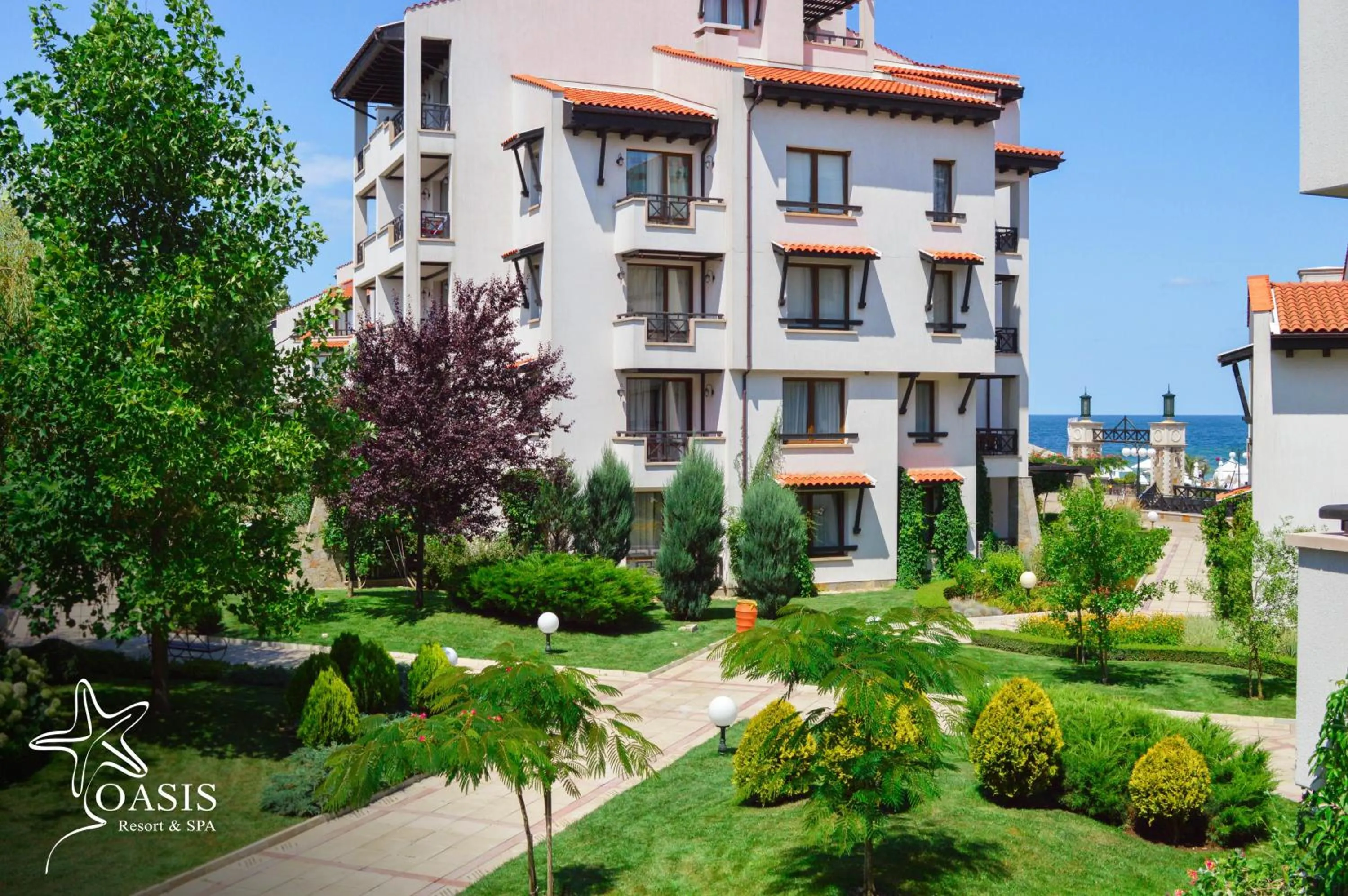Patio in Oasis Resort Lozenets