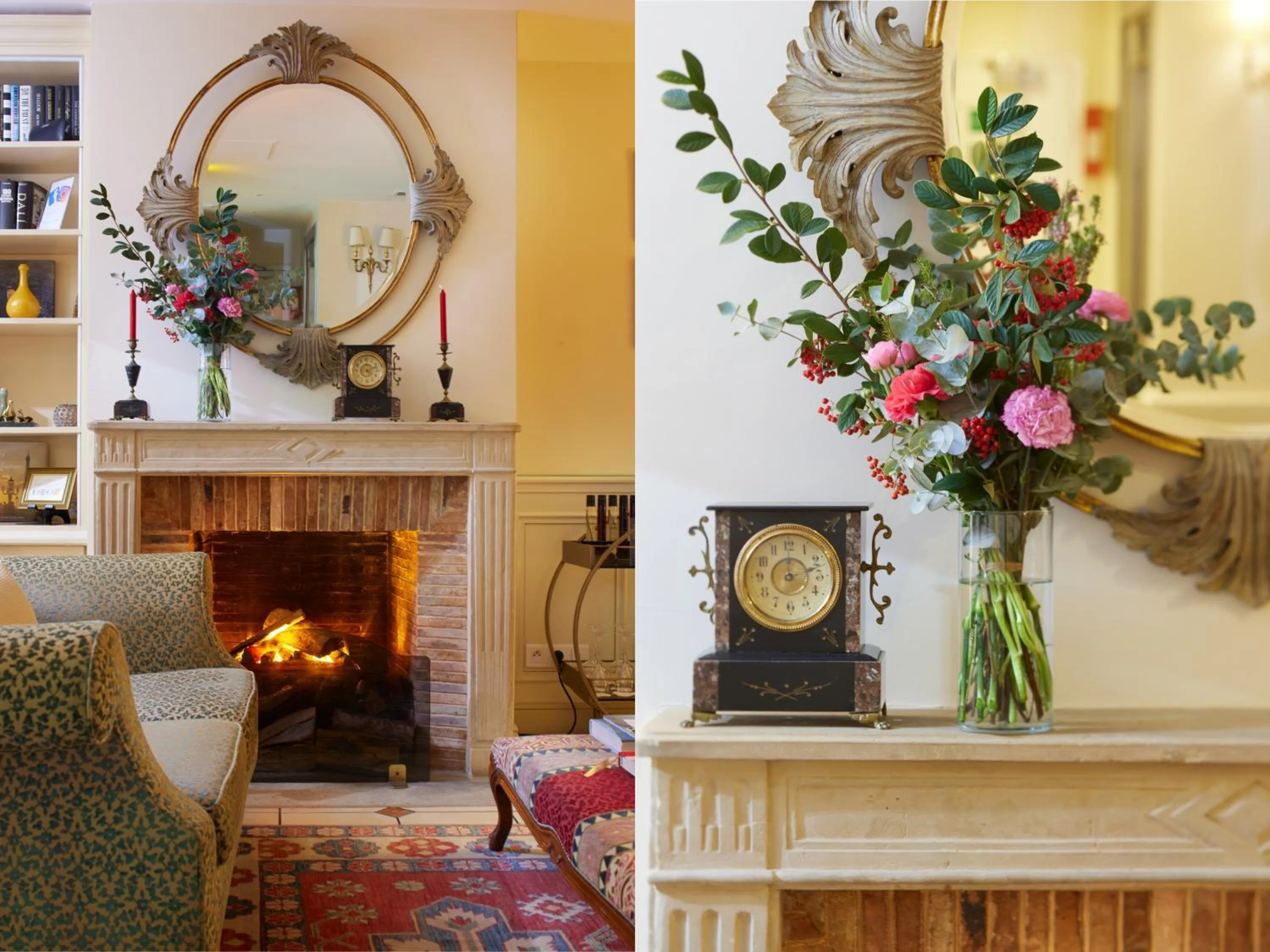 Decorative detail in Le Relais Montmartre