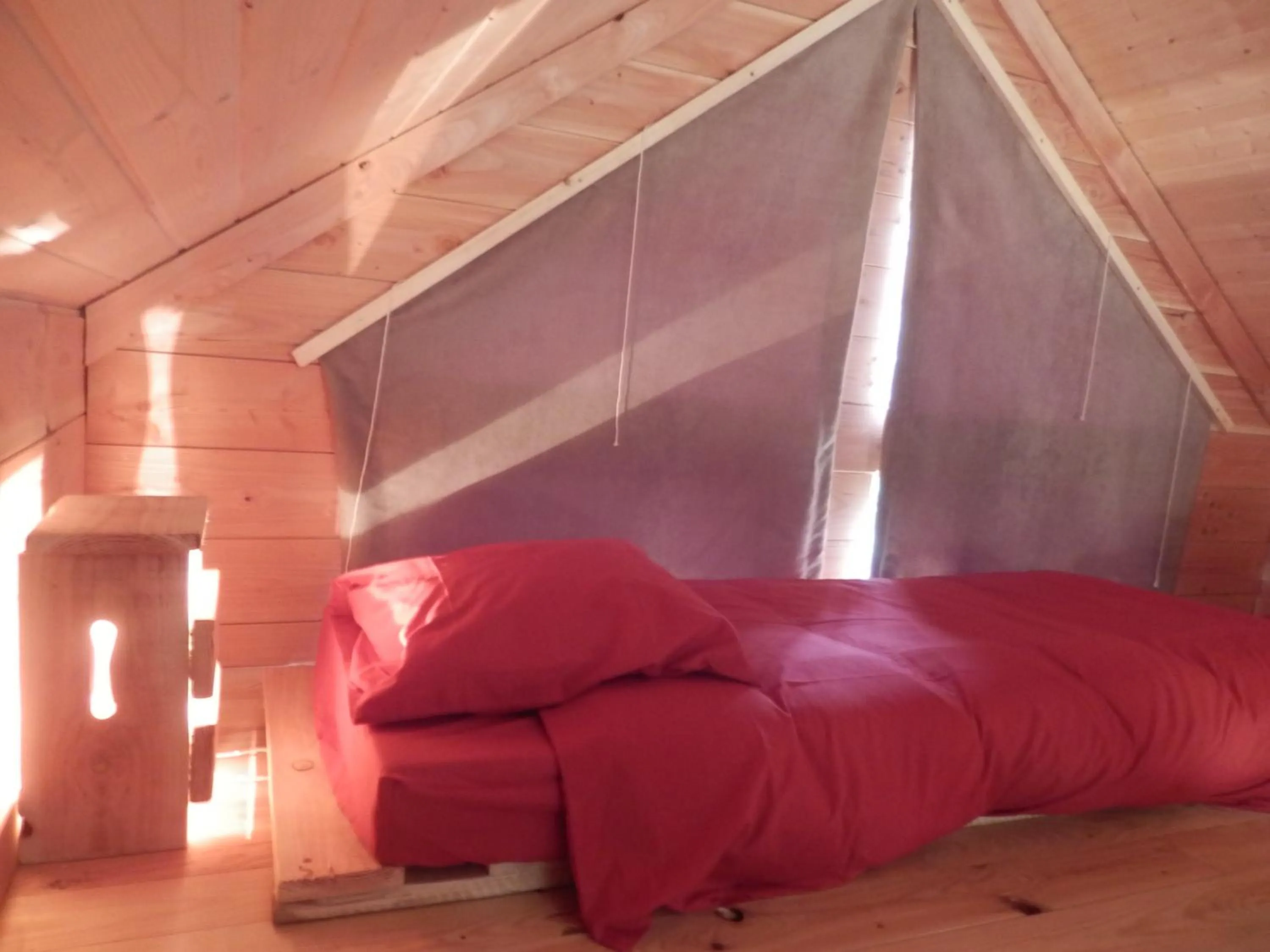 Bed in Chambres d'Hôtes Le Plessis à Broye