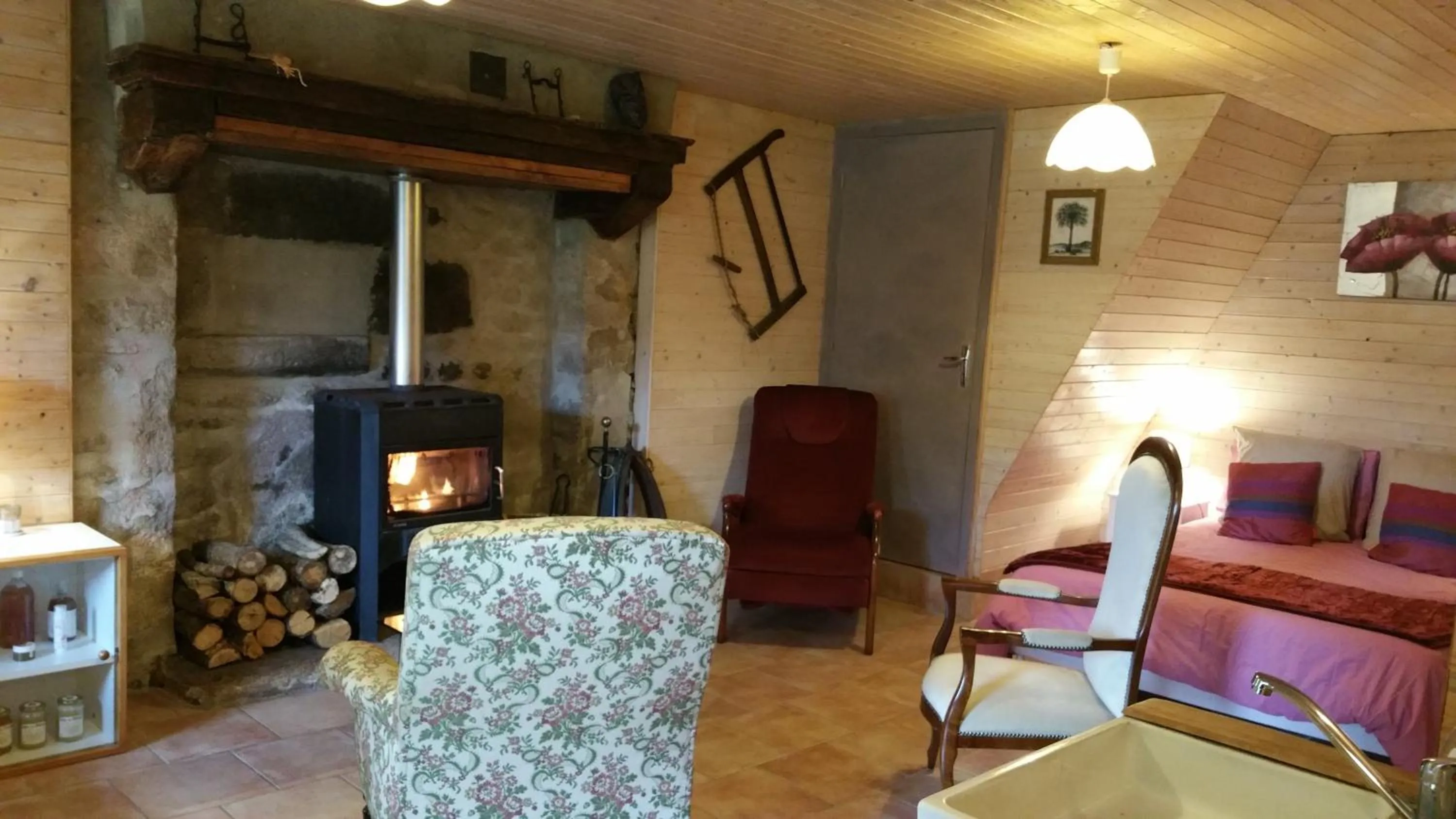 Living room in Chambres d'Hôtes Le Plessis à Broye