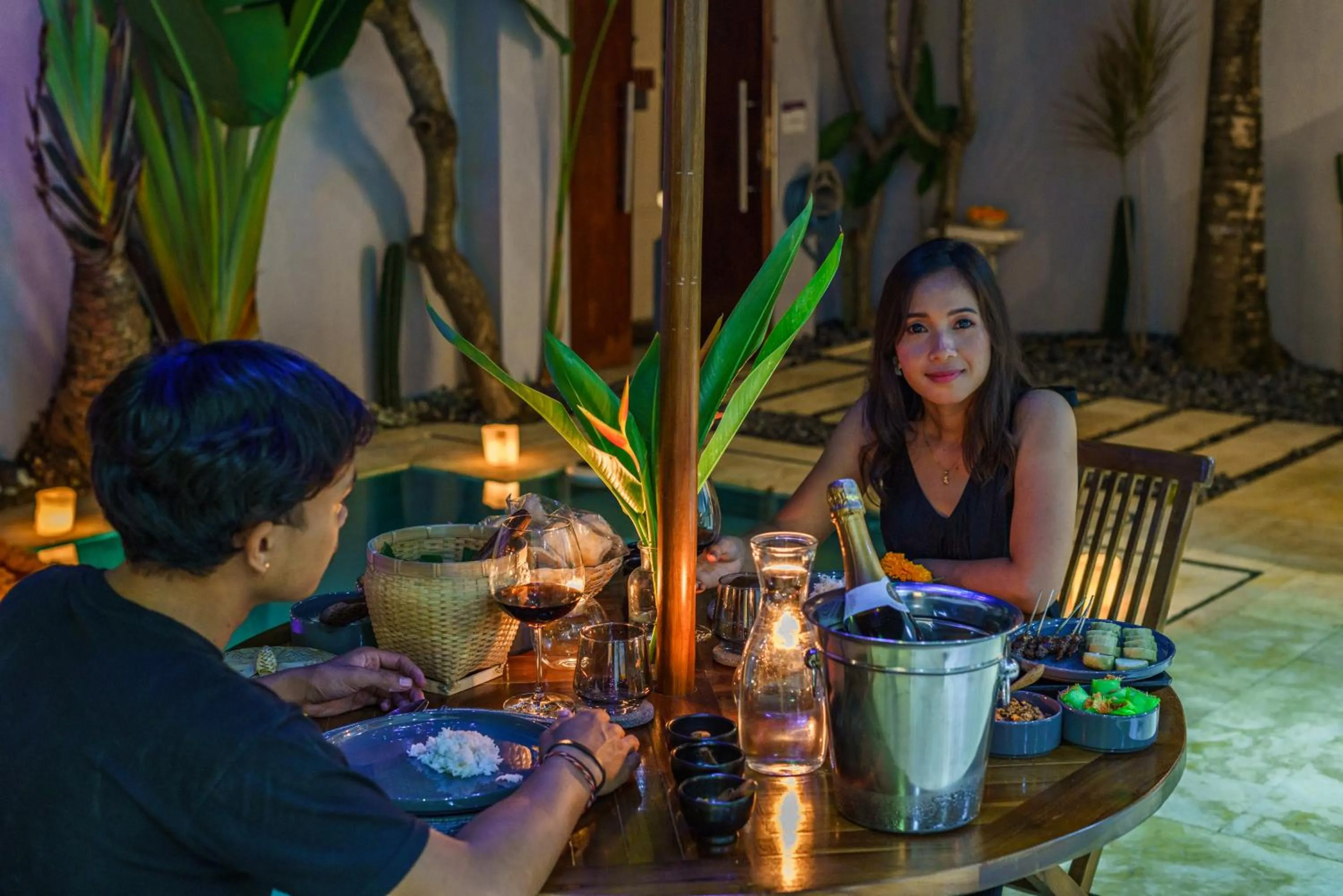 Night in Anema Villa Seminyak