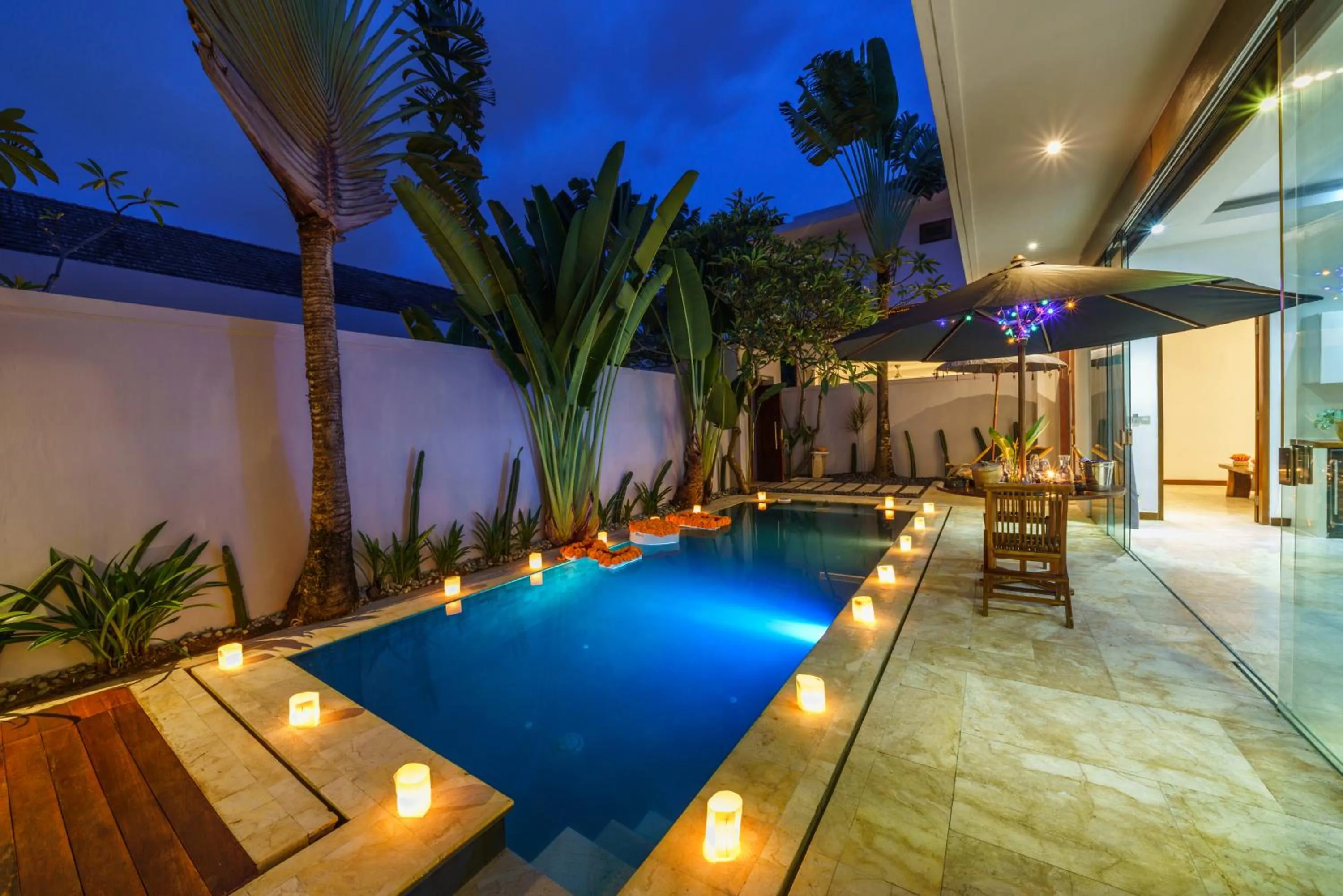 Night in Anema Villa Seminyak
