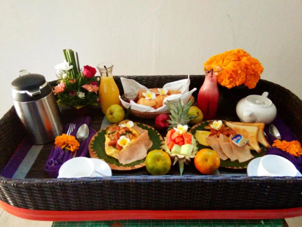 Breakfast in Anema Villa Seminyak