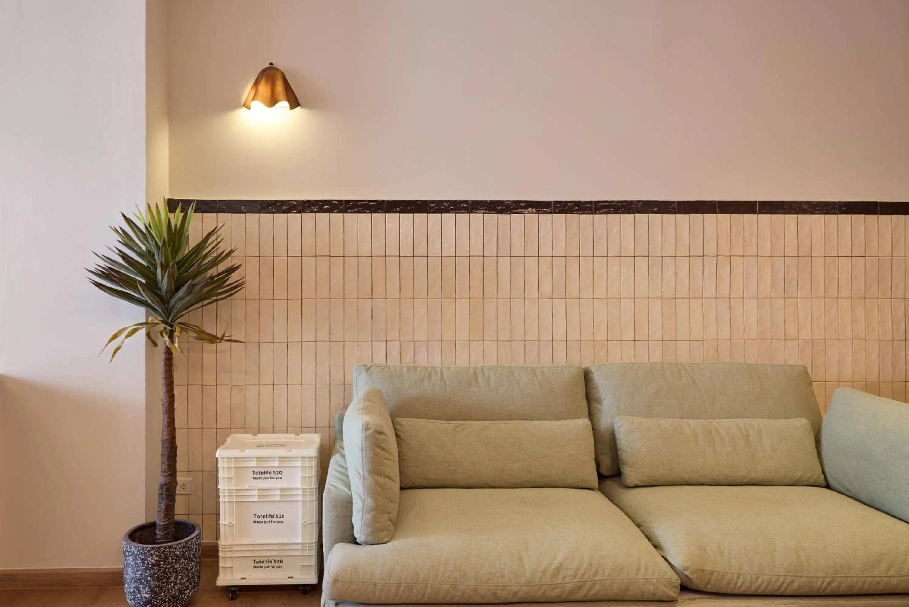 Living room in Theme Boutique Hotel Bangkok