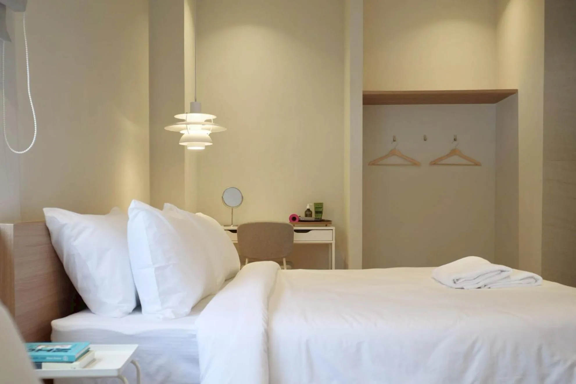 Bed in Theme Boutique Hotel Bangkok