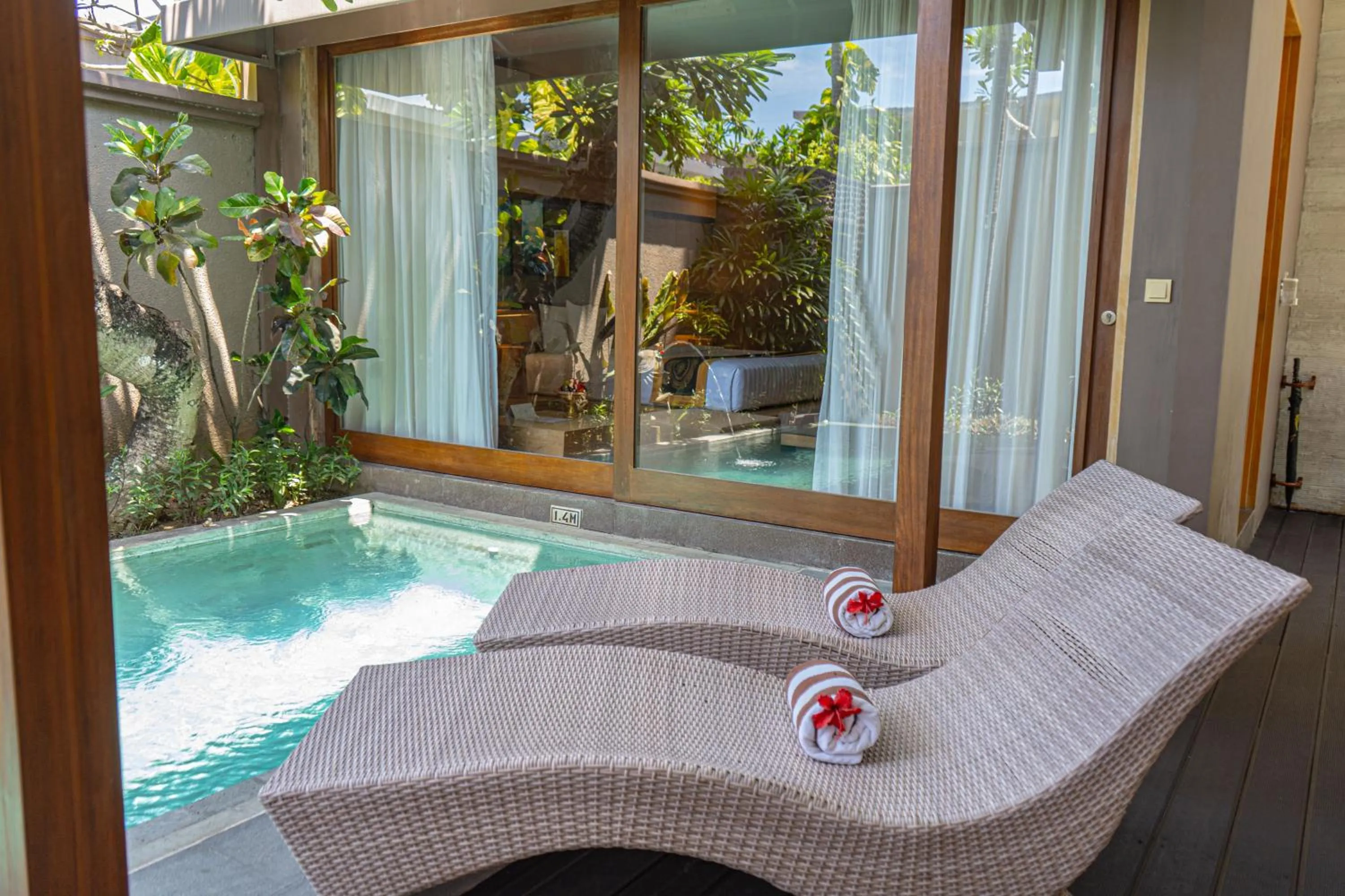 Swimming pool in Asa Bali Luxury Villas & Spa