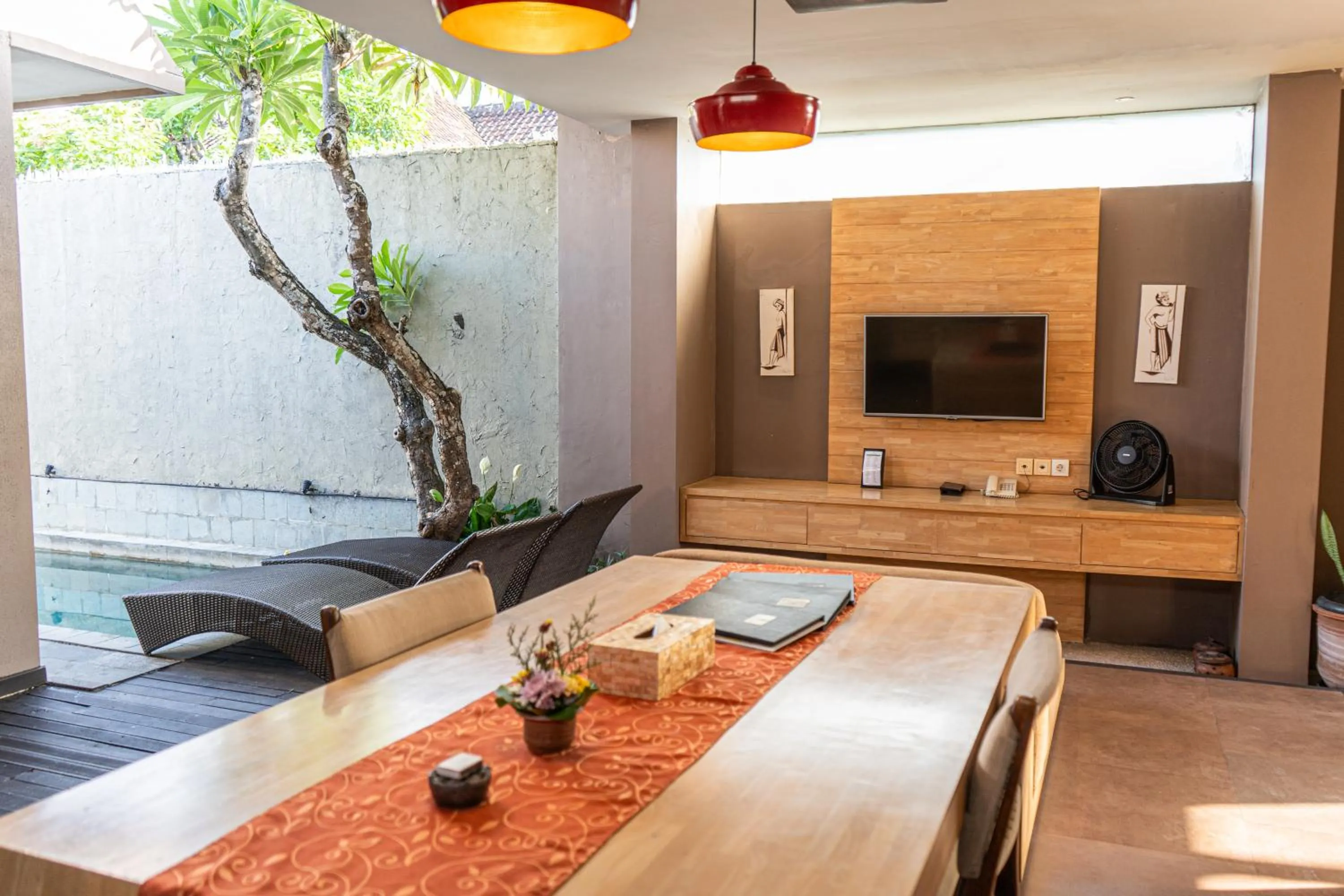 Living room in Asa Bali Luxury Villas & Spa