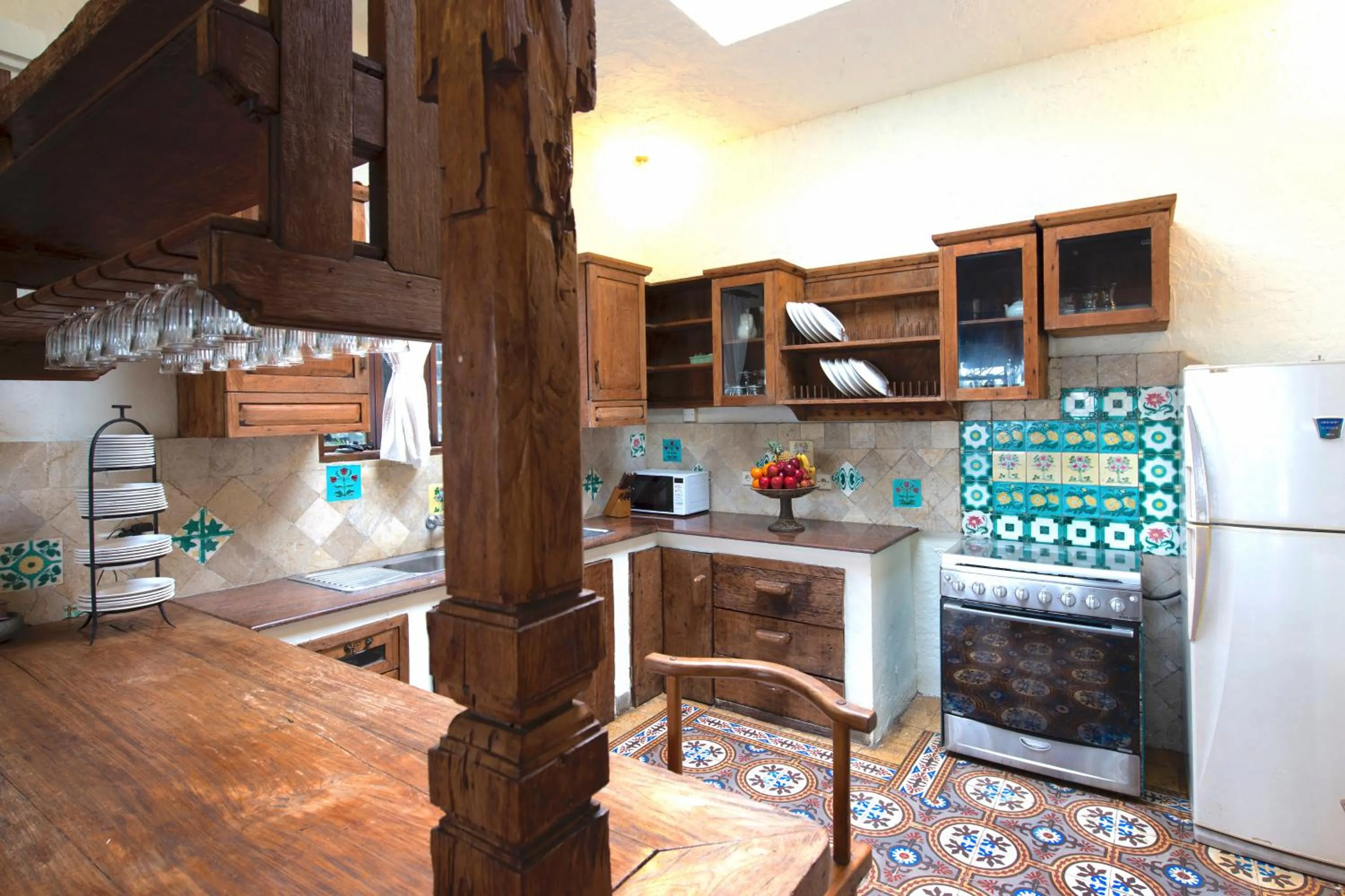 Kitchen or kitchenette in Casa Jimbaran Villa