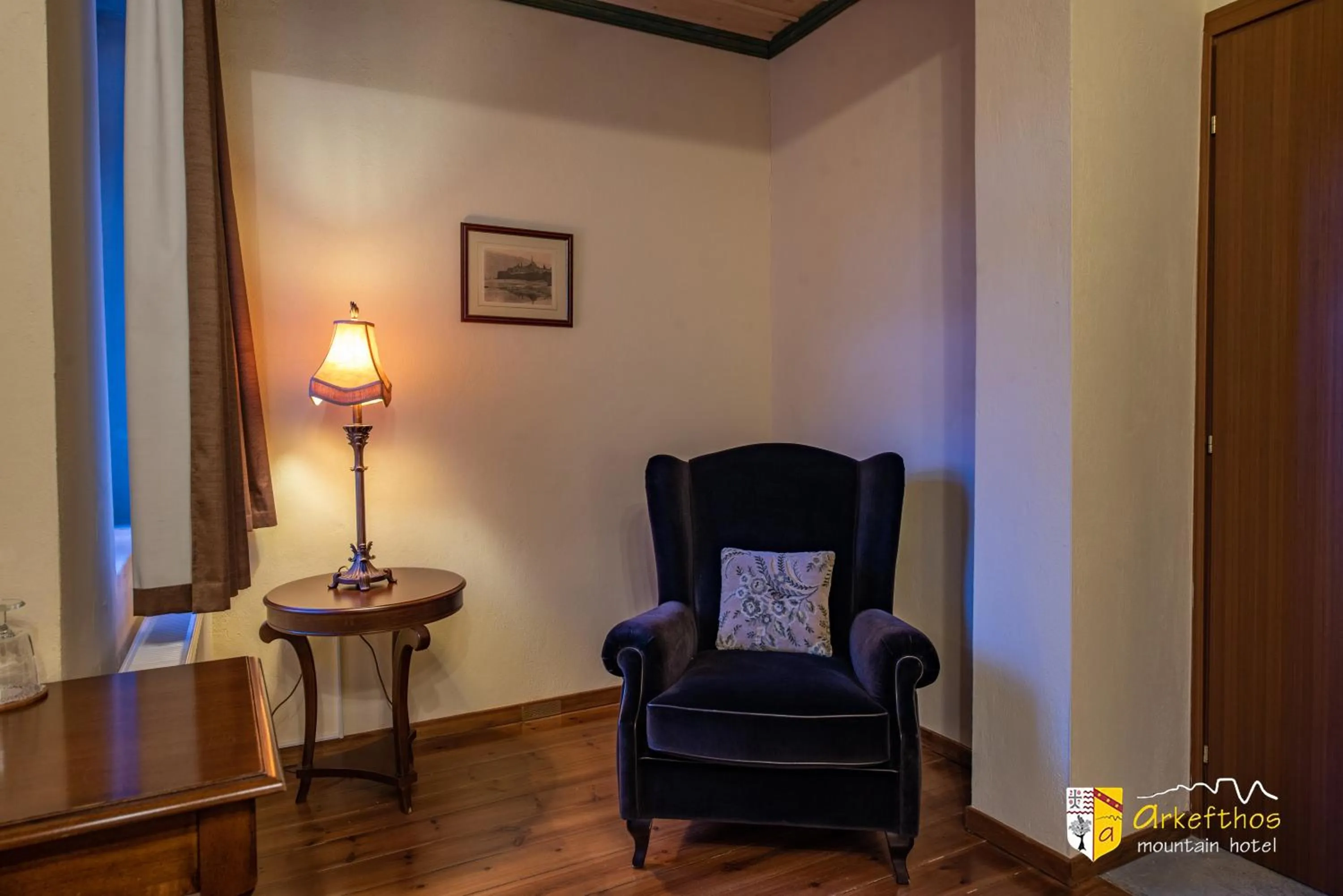 Decorative detail in Arkefthos Mountain Hotel