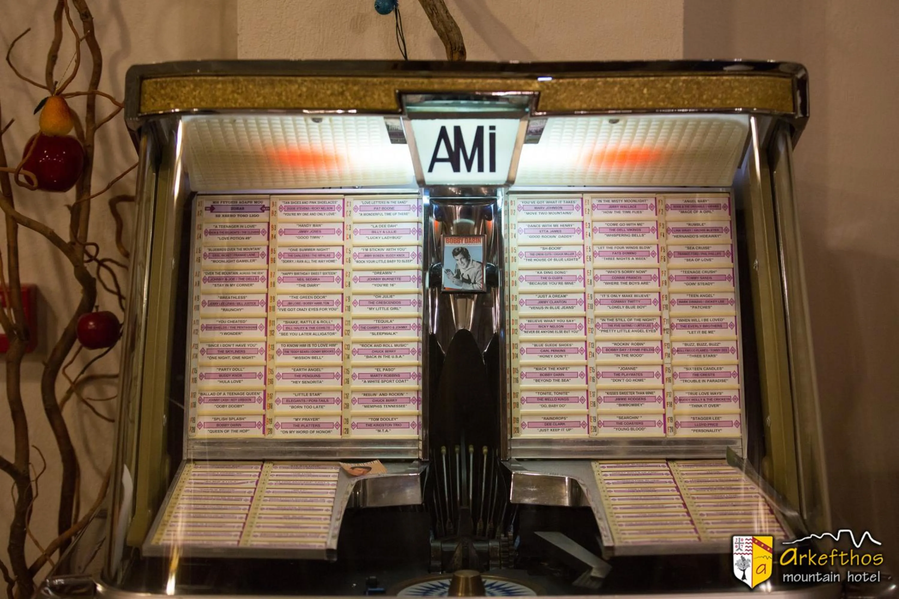 Decorative detail in Arkefthos Mountain Hotel