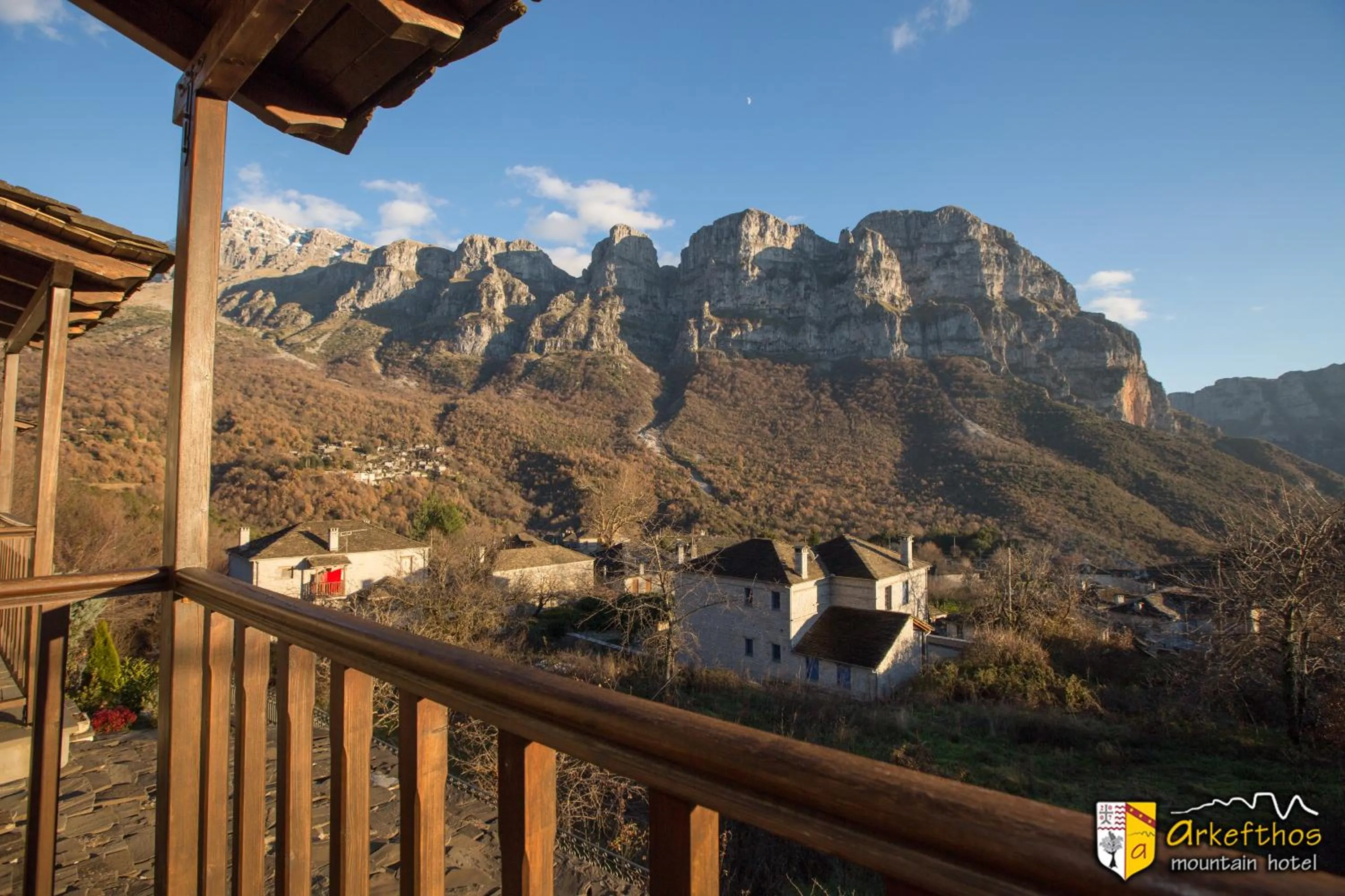 Balcony/Terrace in Arkefthos Mountain Hotel