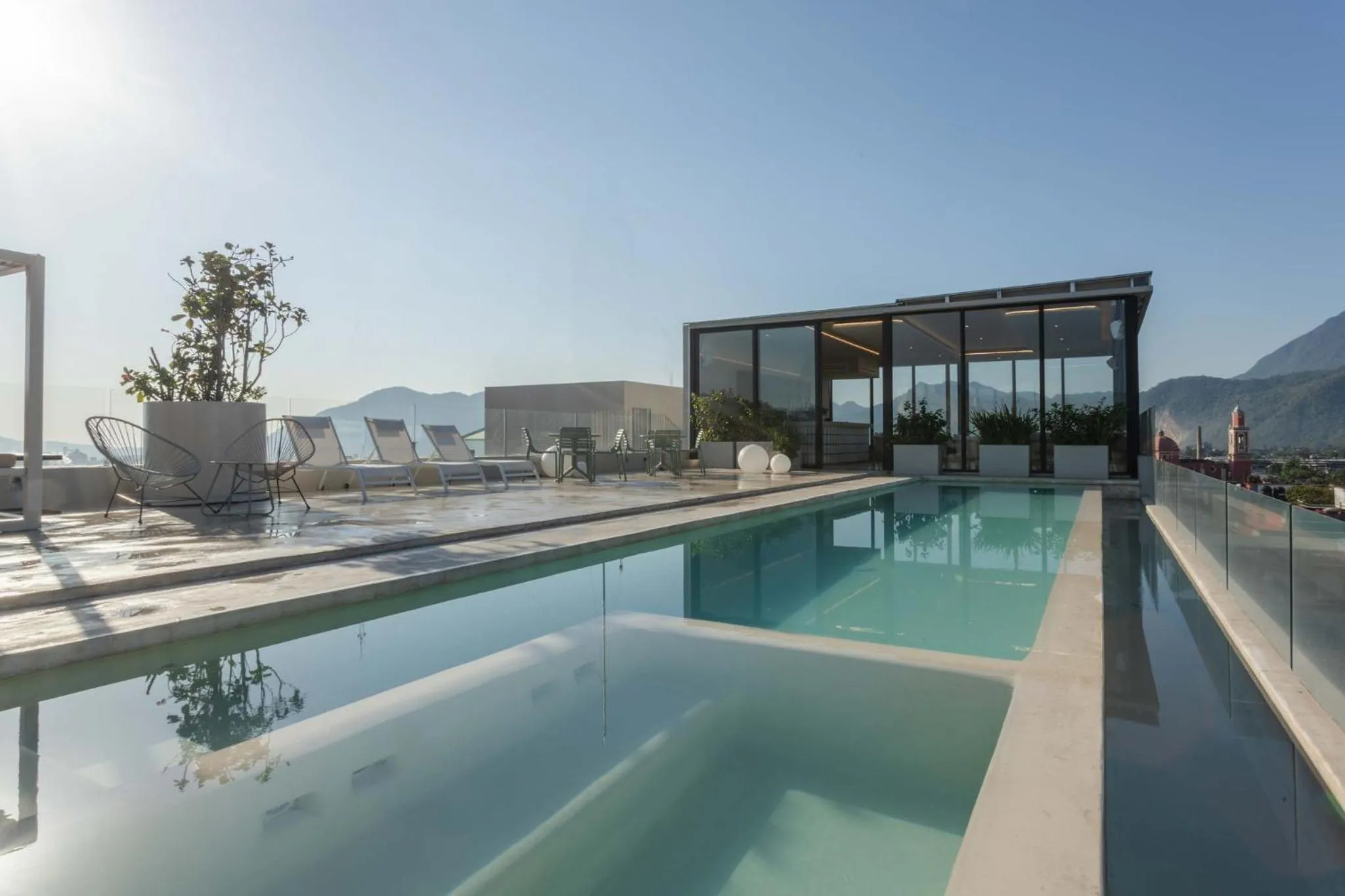 Swimming pool in Gamma Orizaba Grand Hotel de France