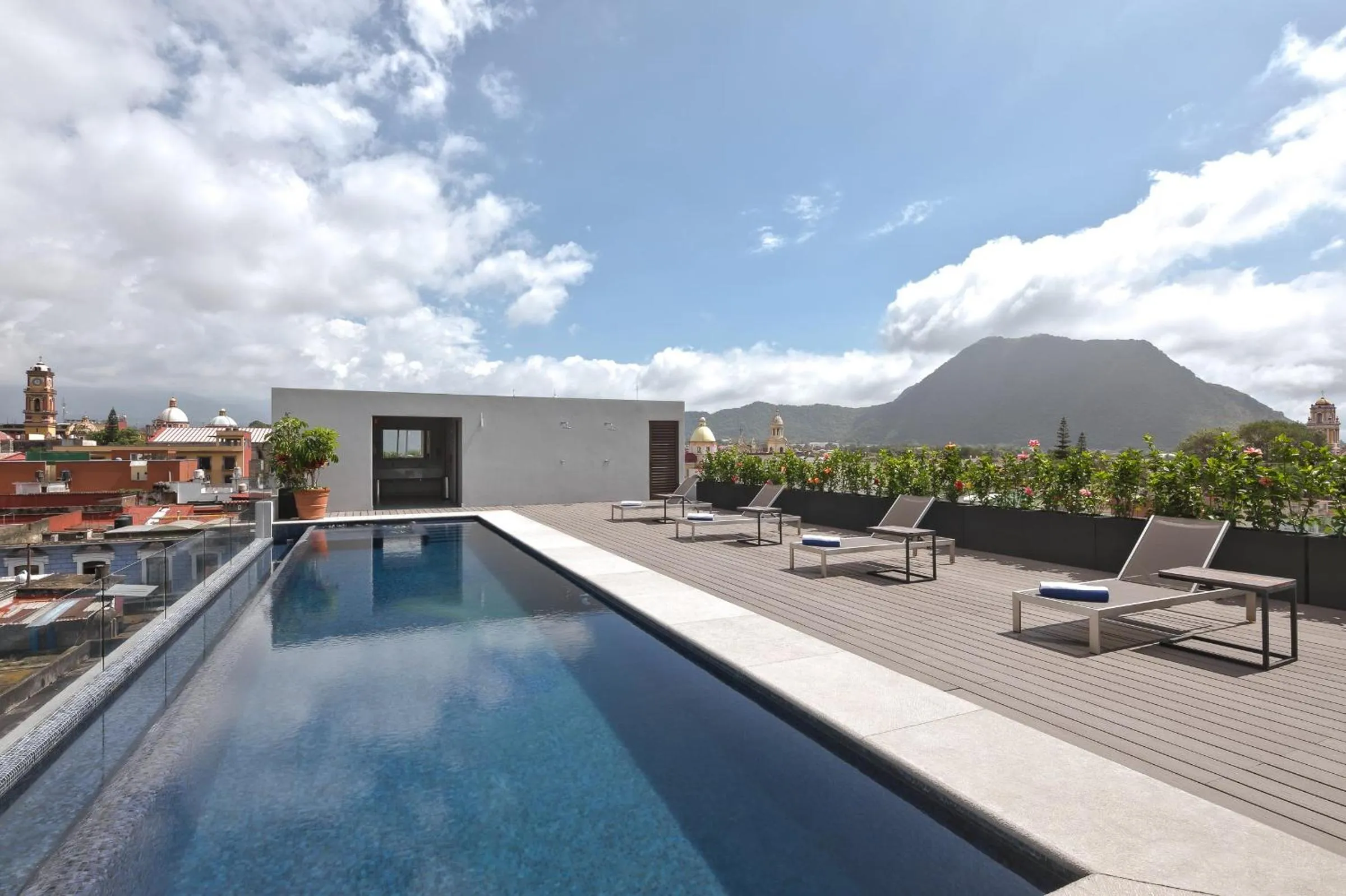 Swimming pool in Gamma Orizaba Grand Hotel de France