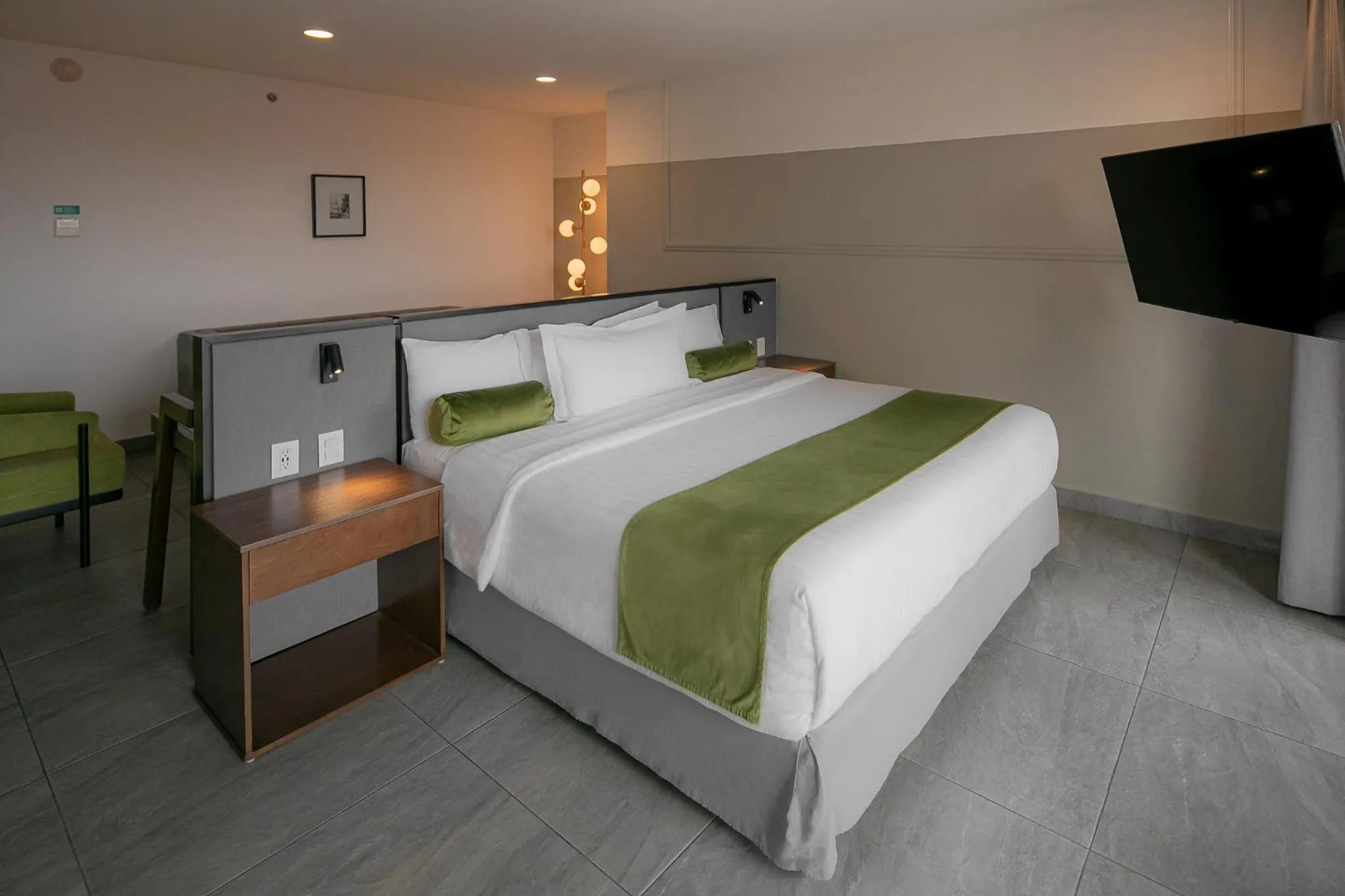 Bedroom, Bed in Gamma Orizaba Grand Hotel de France