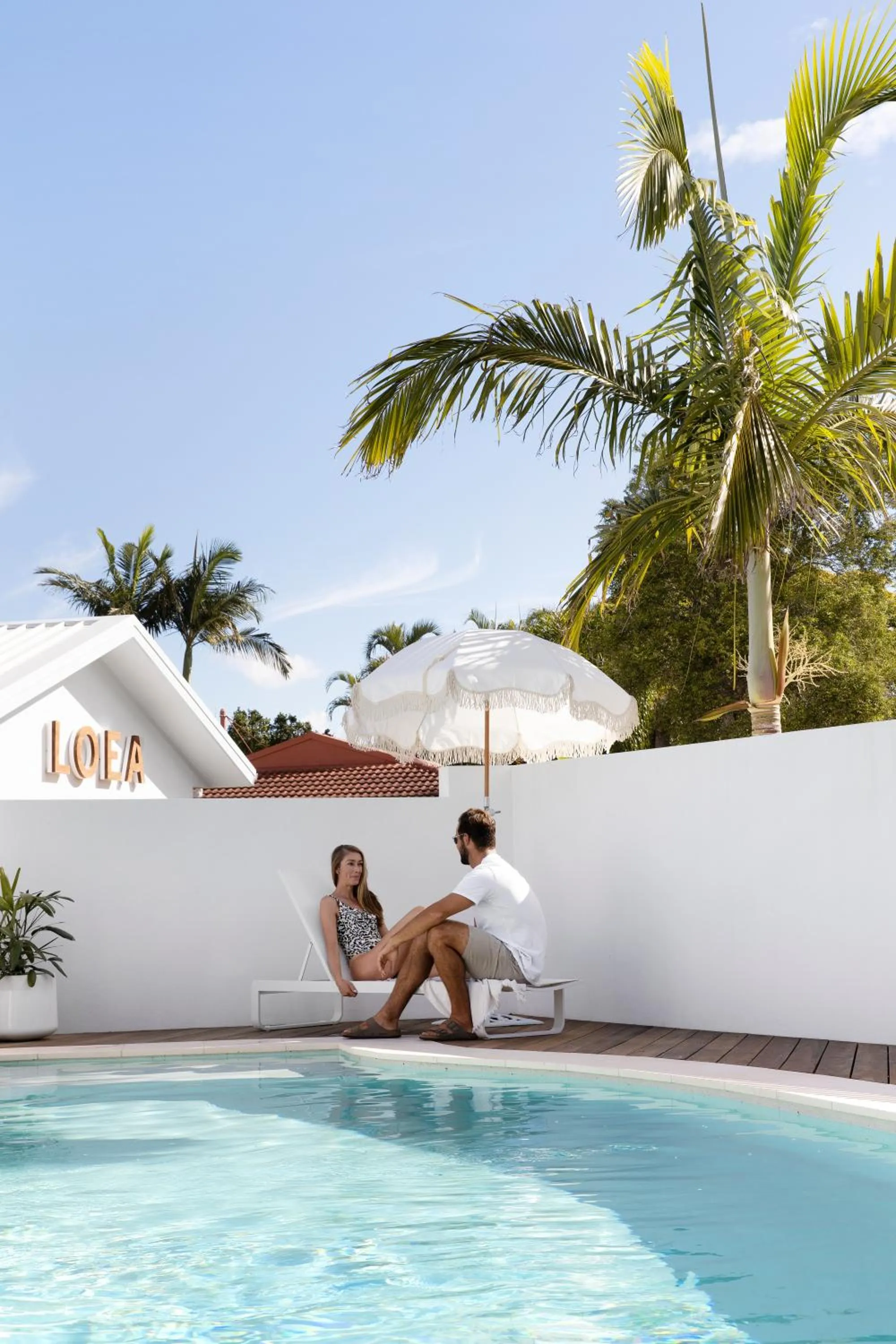 Swimming pool in Loea Boutique Hotel