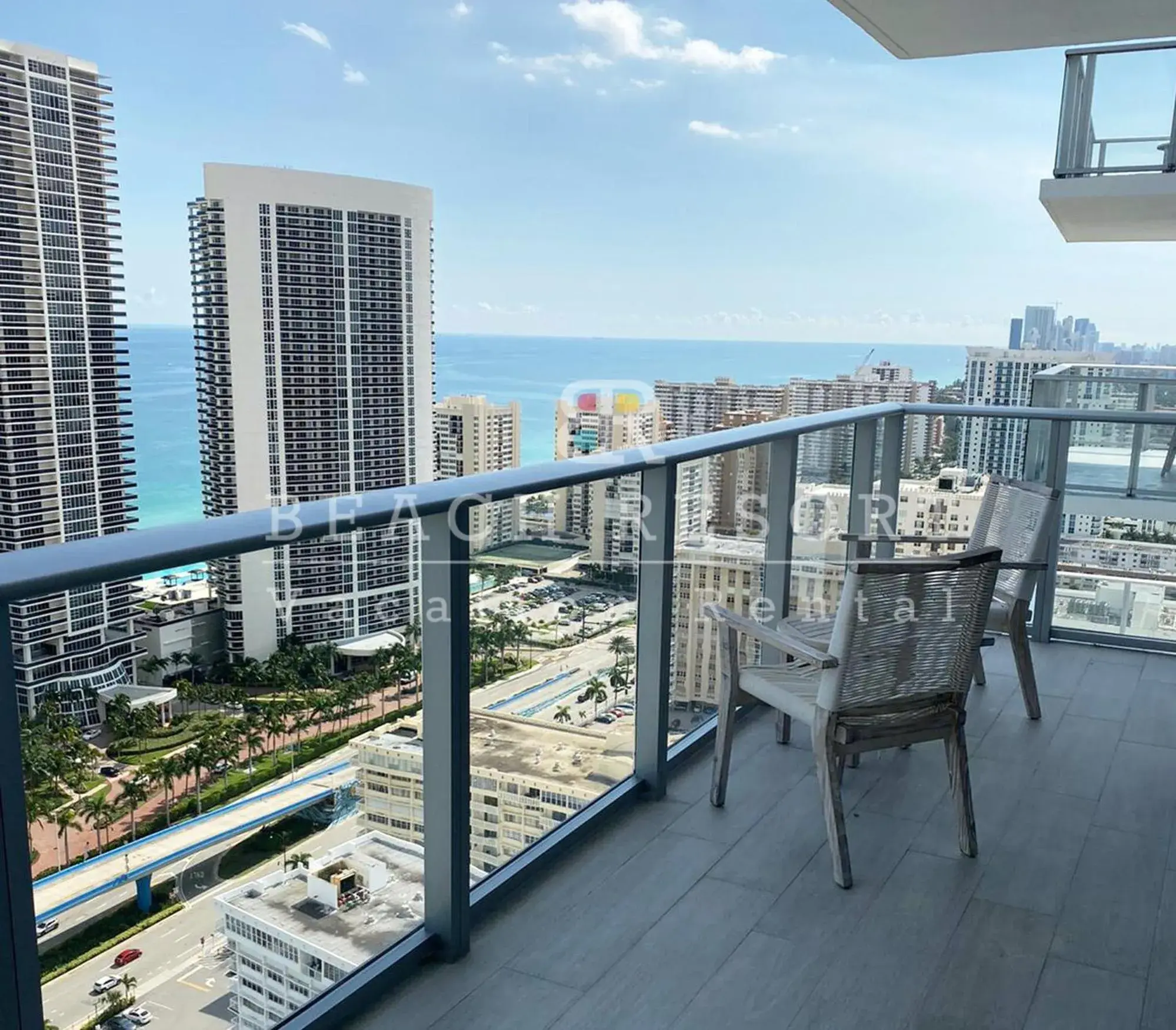 City view, Balcony/Terrace in Hyde Beach House