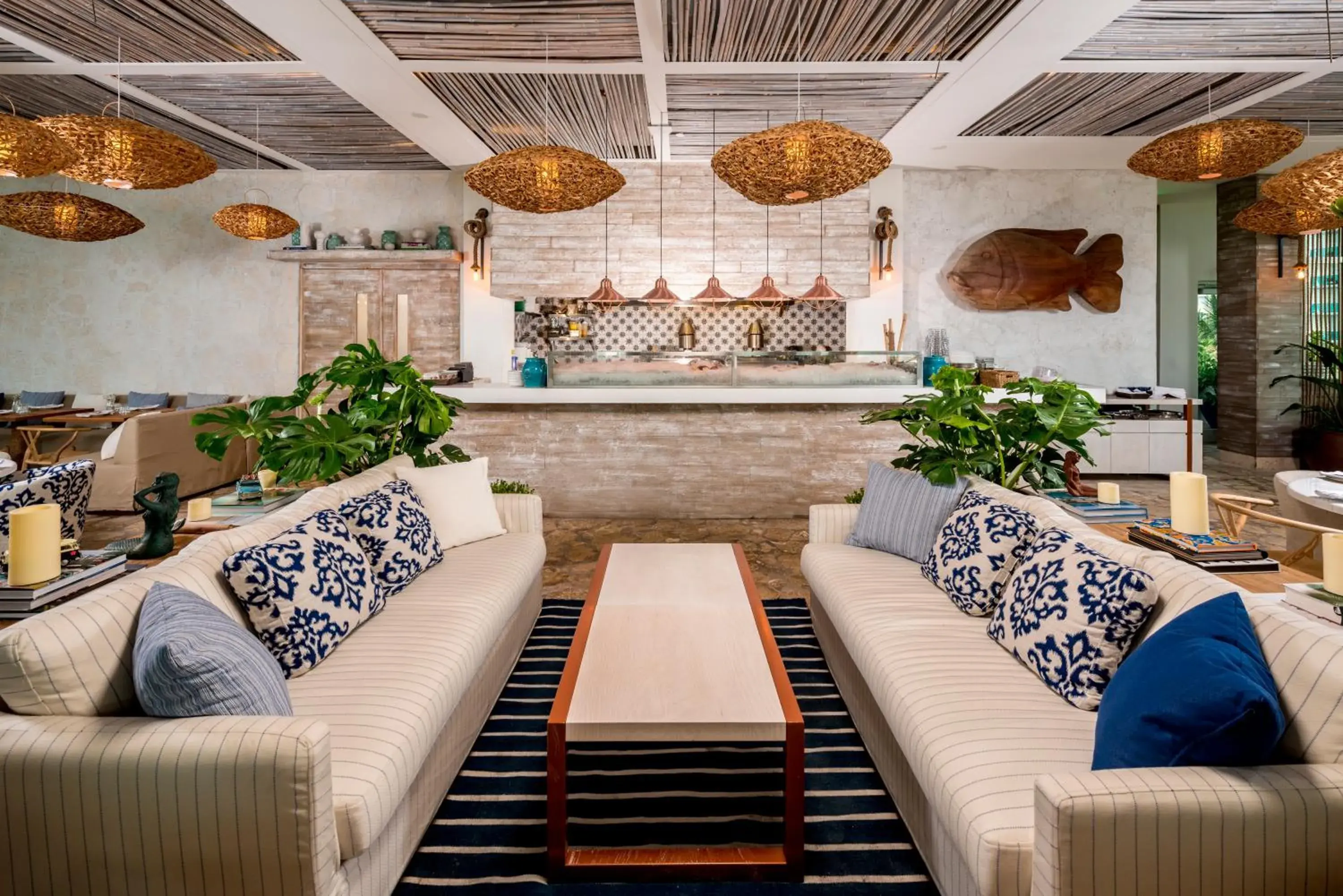 Living room, Seating Area in Hyde Beach House