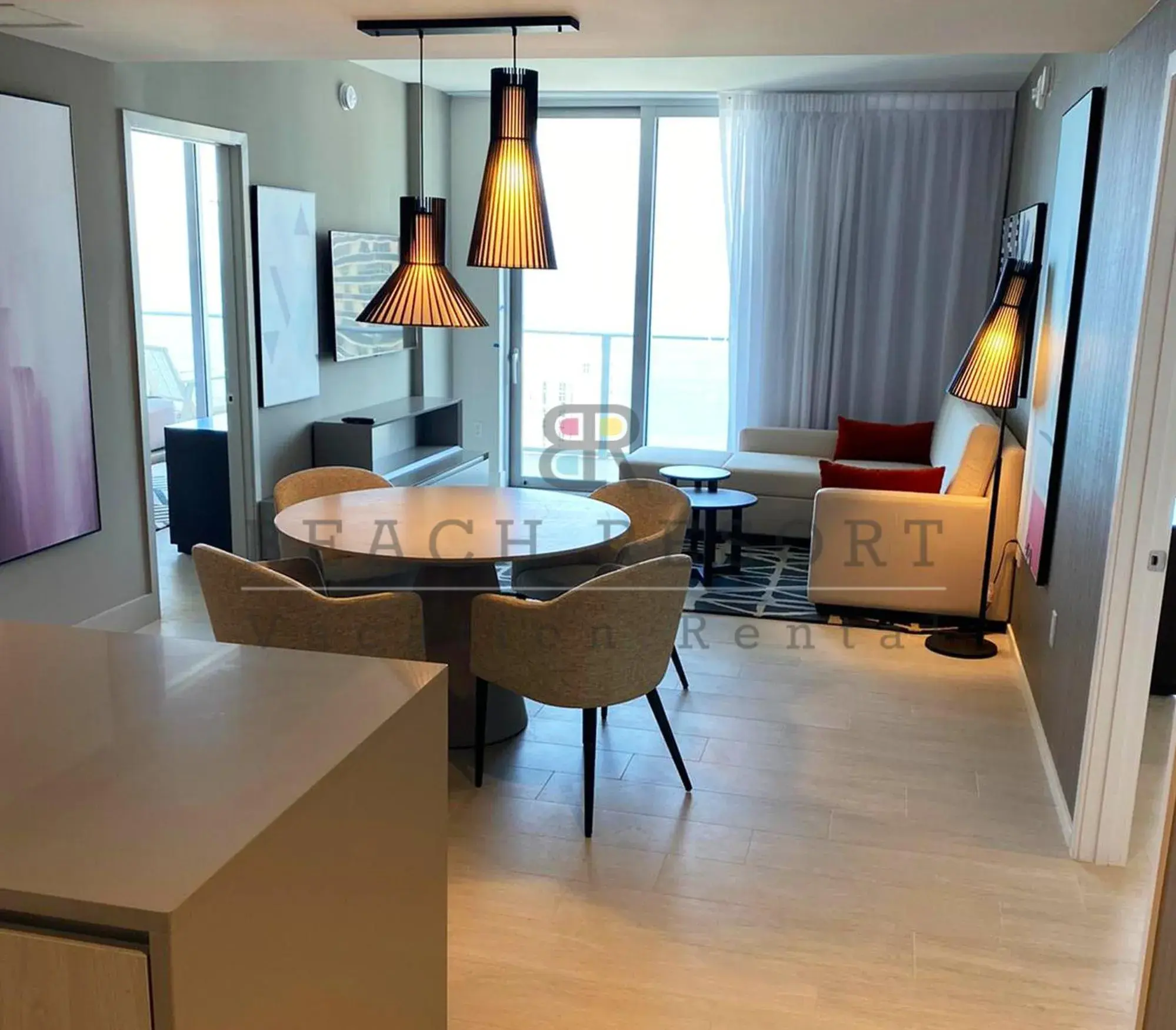 Dining Area in Hyde Beach House