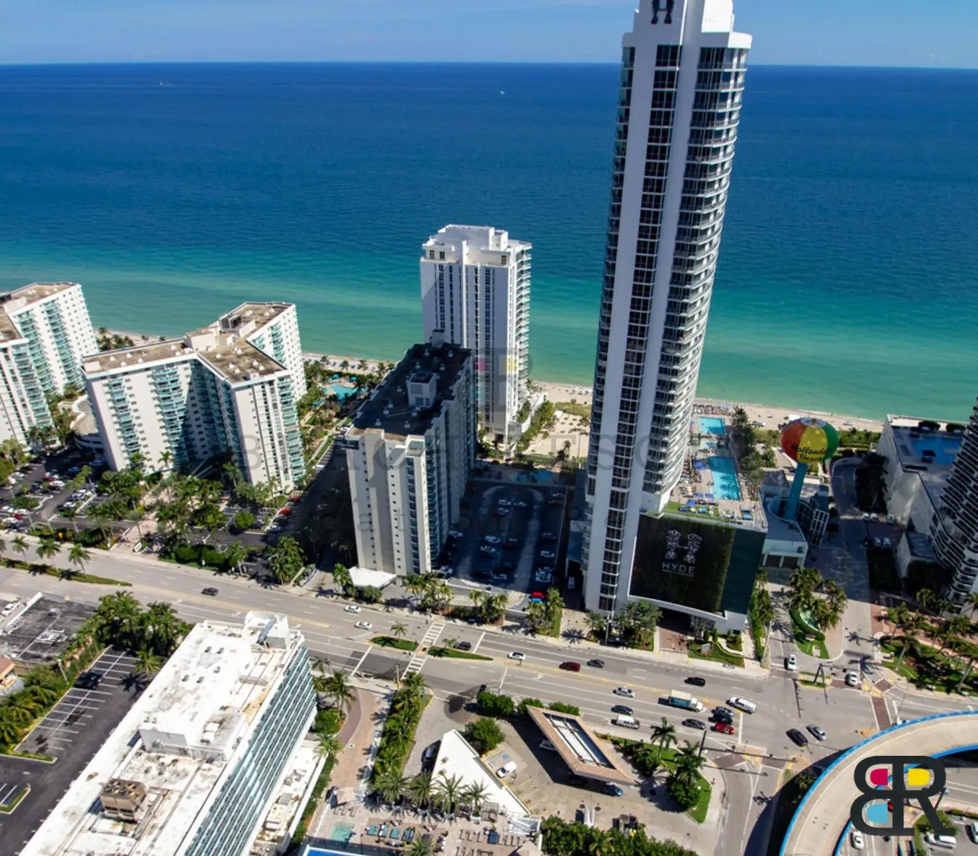 Bird's-eye View in Hyde Beach House