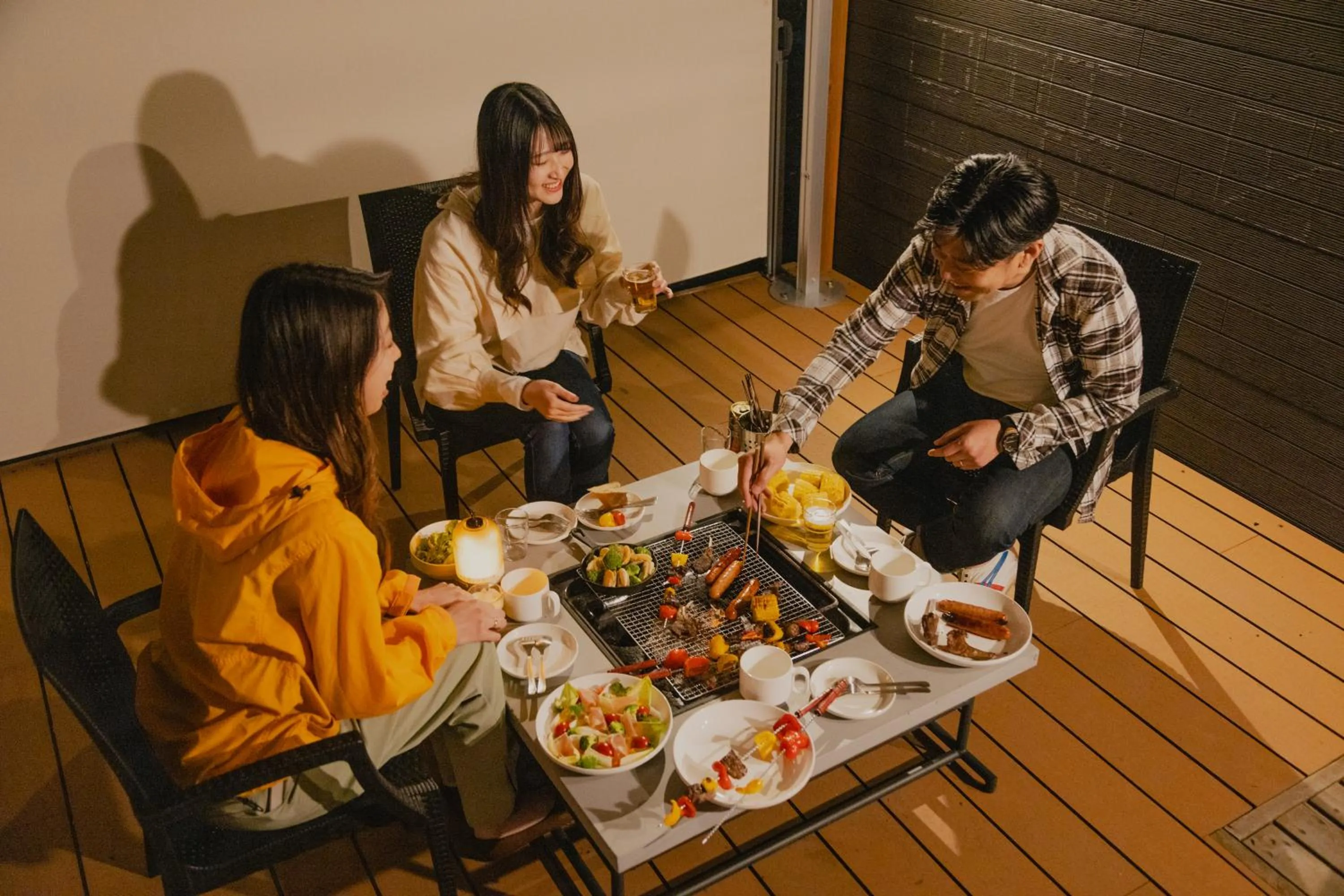 BBQ facilities in Mt Fuji Glamping TOURIST VILLA Kawaguchiko