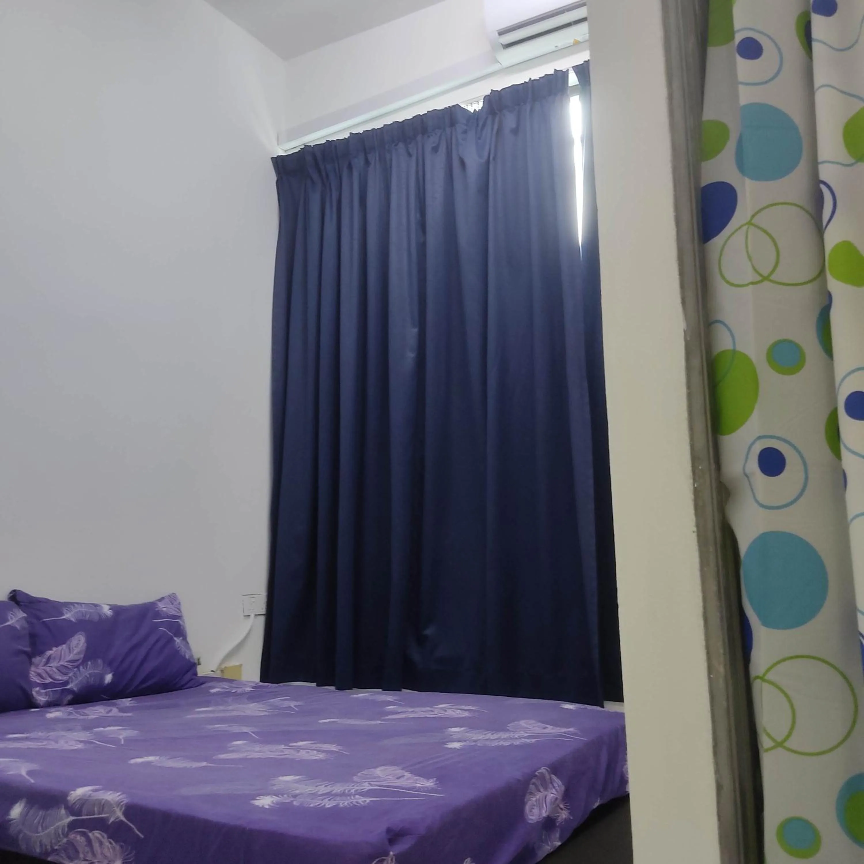 Bed in WeJDAN INN BALIK PULAU, PENANG ISLAND