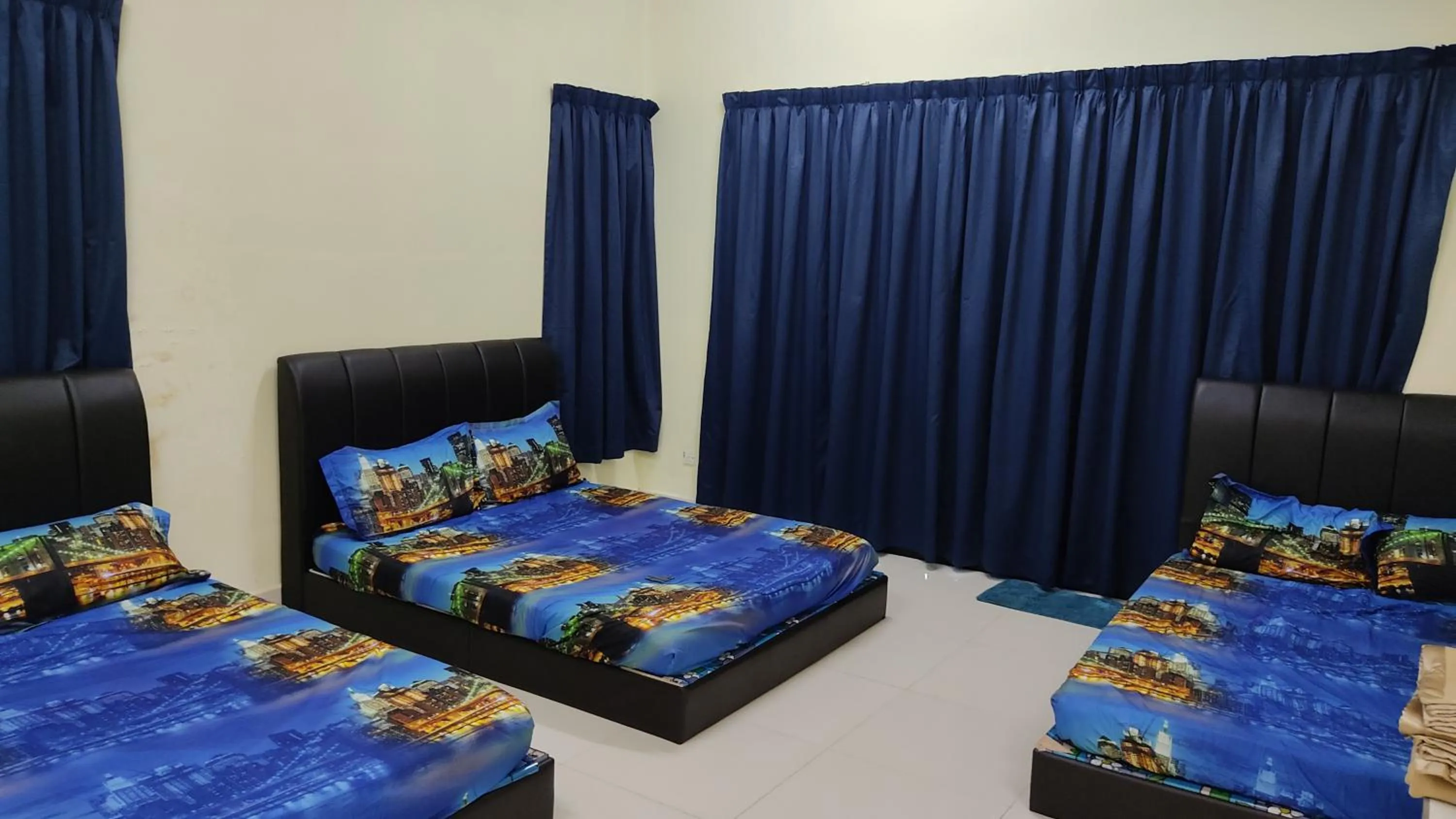 Bed in WeJDAN INN BALIK PULAU, PENANG ISLAND