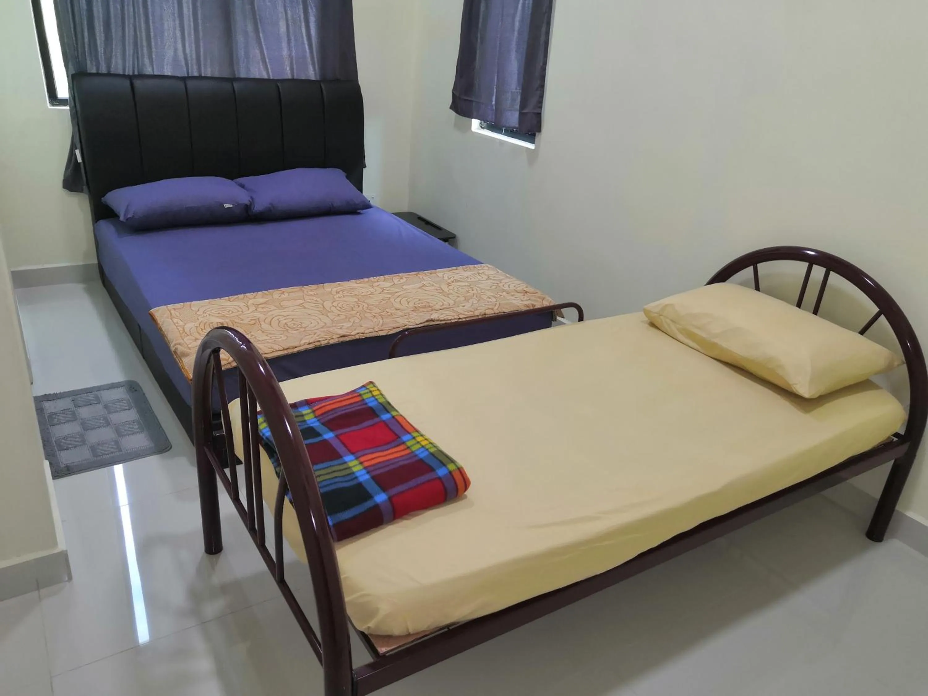 Bed in WeJDAN INN BALIK PULAU, PENANG ISLAND