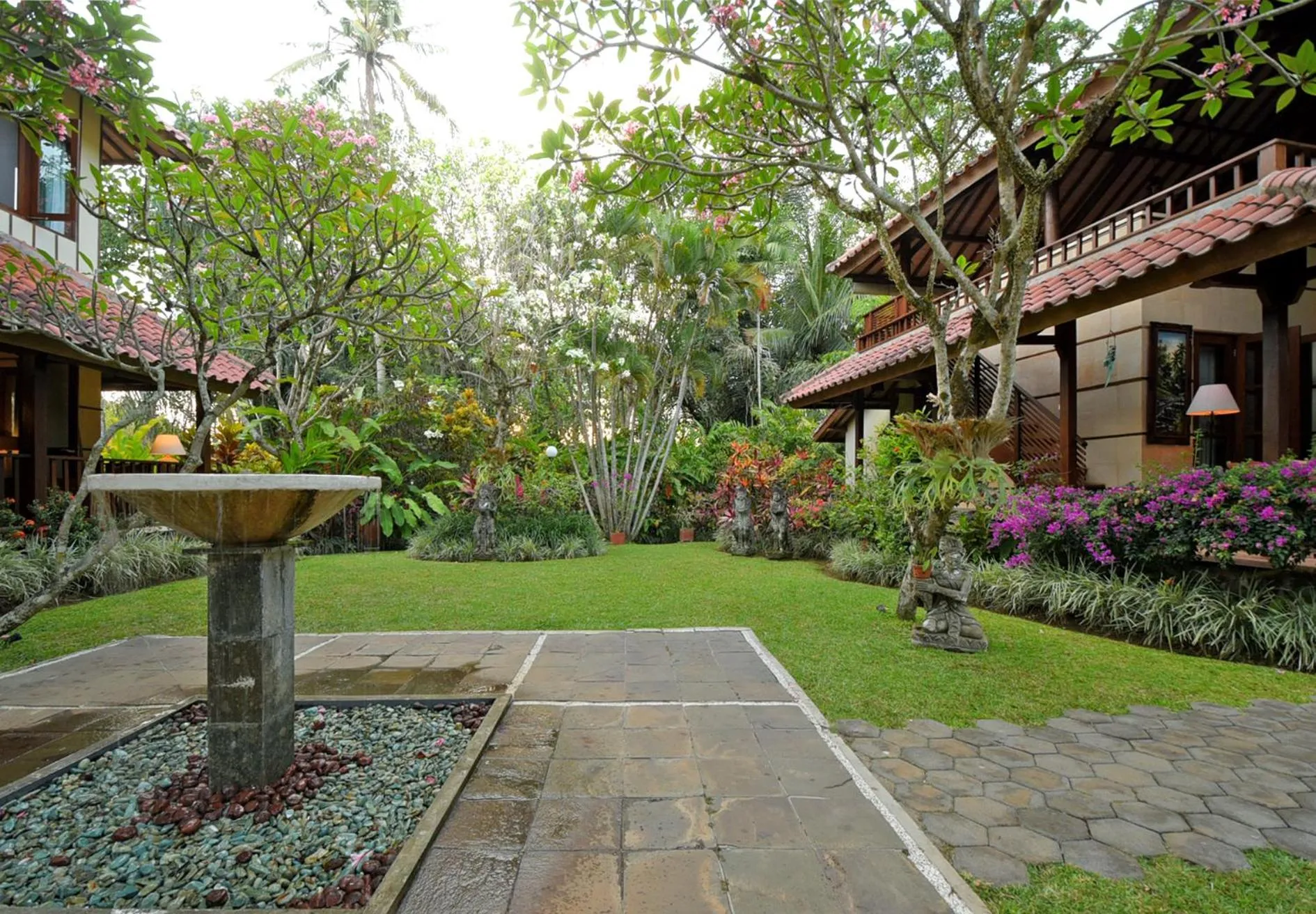 Garden in Rumah Ganesha Ubud