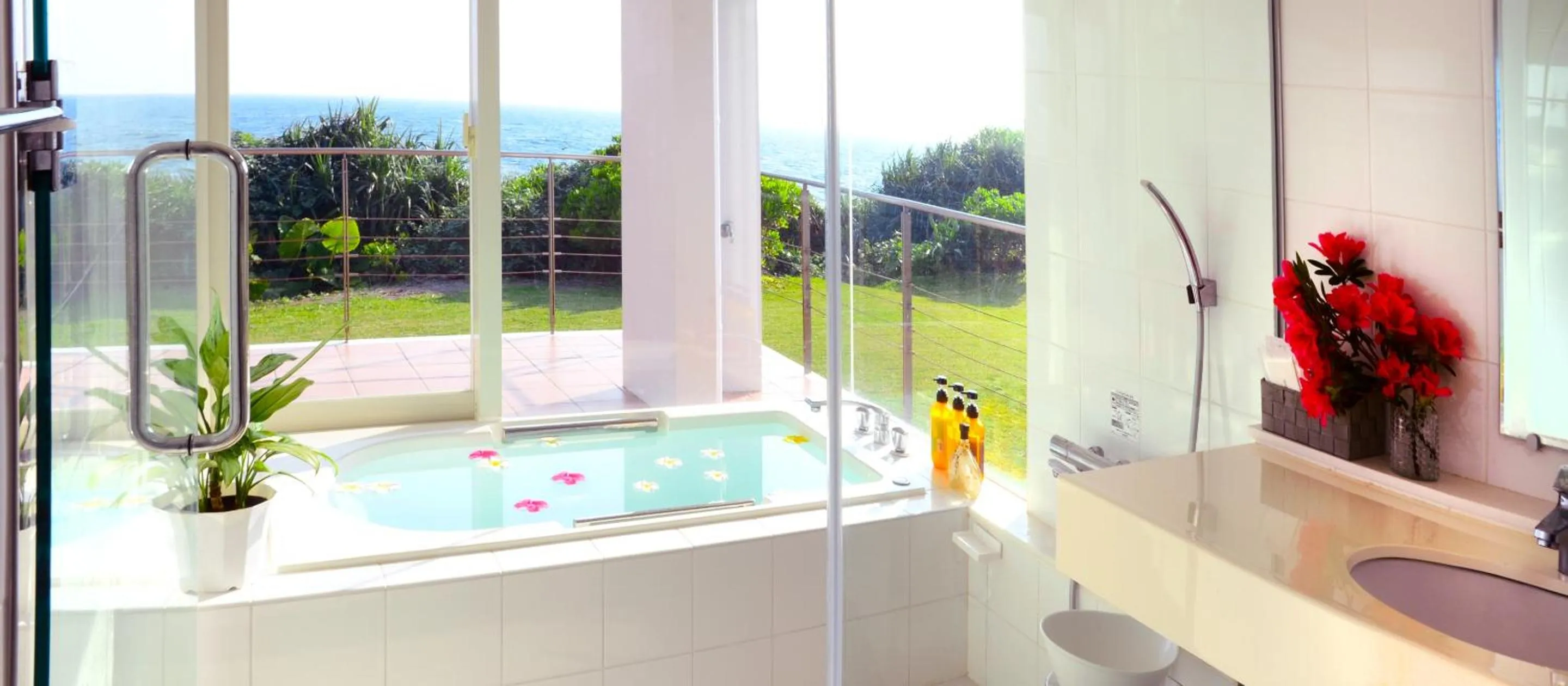 Bathroom in wisteria Ocean Nakijin