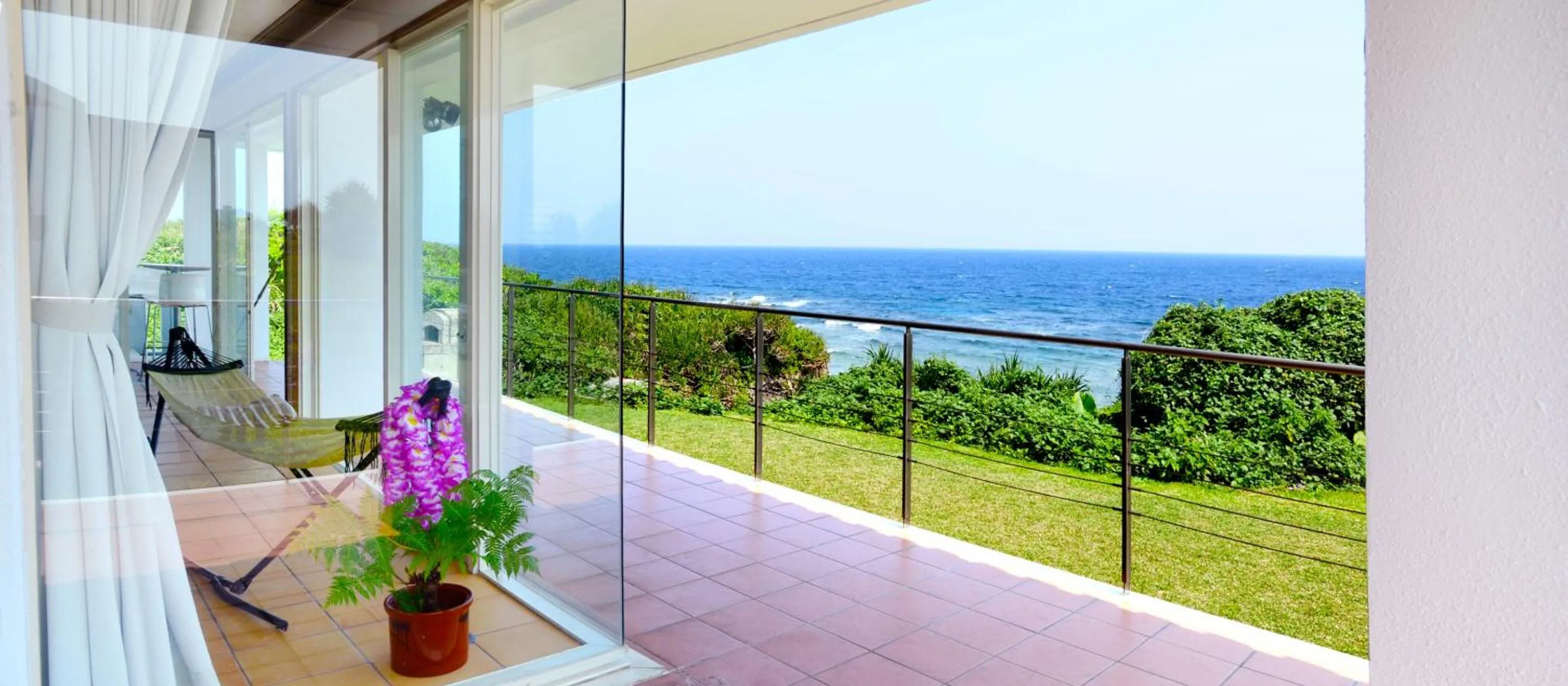 Balcony/Terrace in wisteria Ocean Nakijin