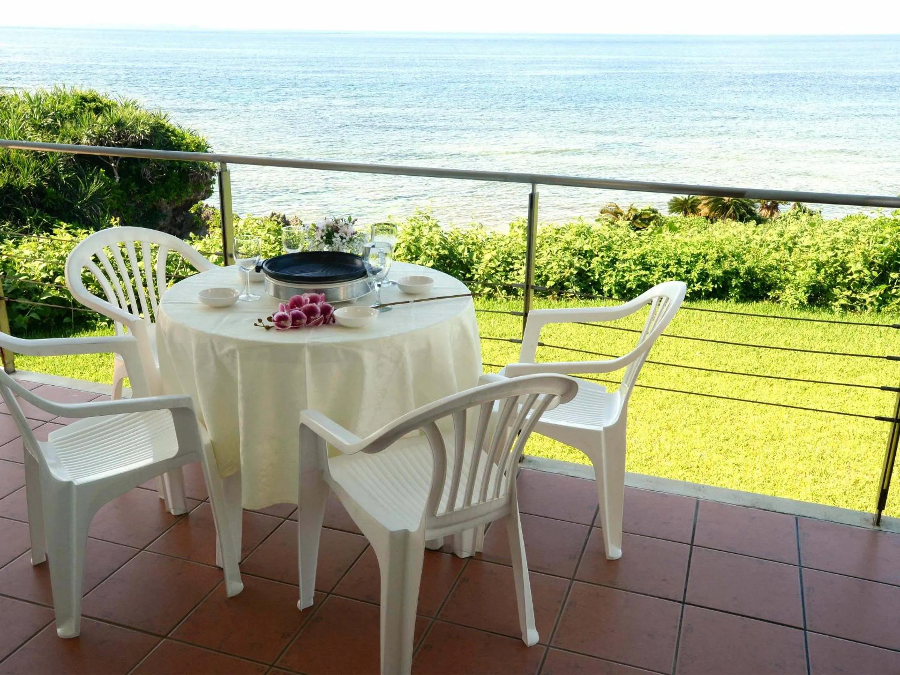Balcony/Terrace in wisteria Ocean Nakijin