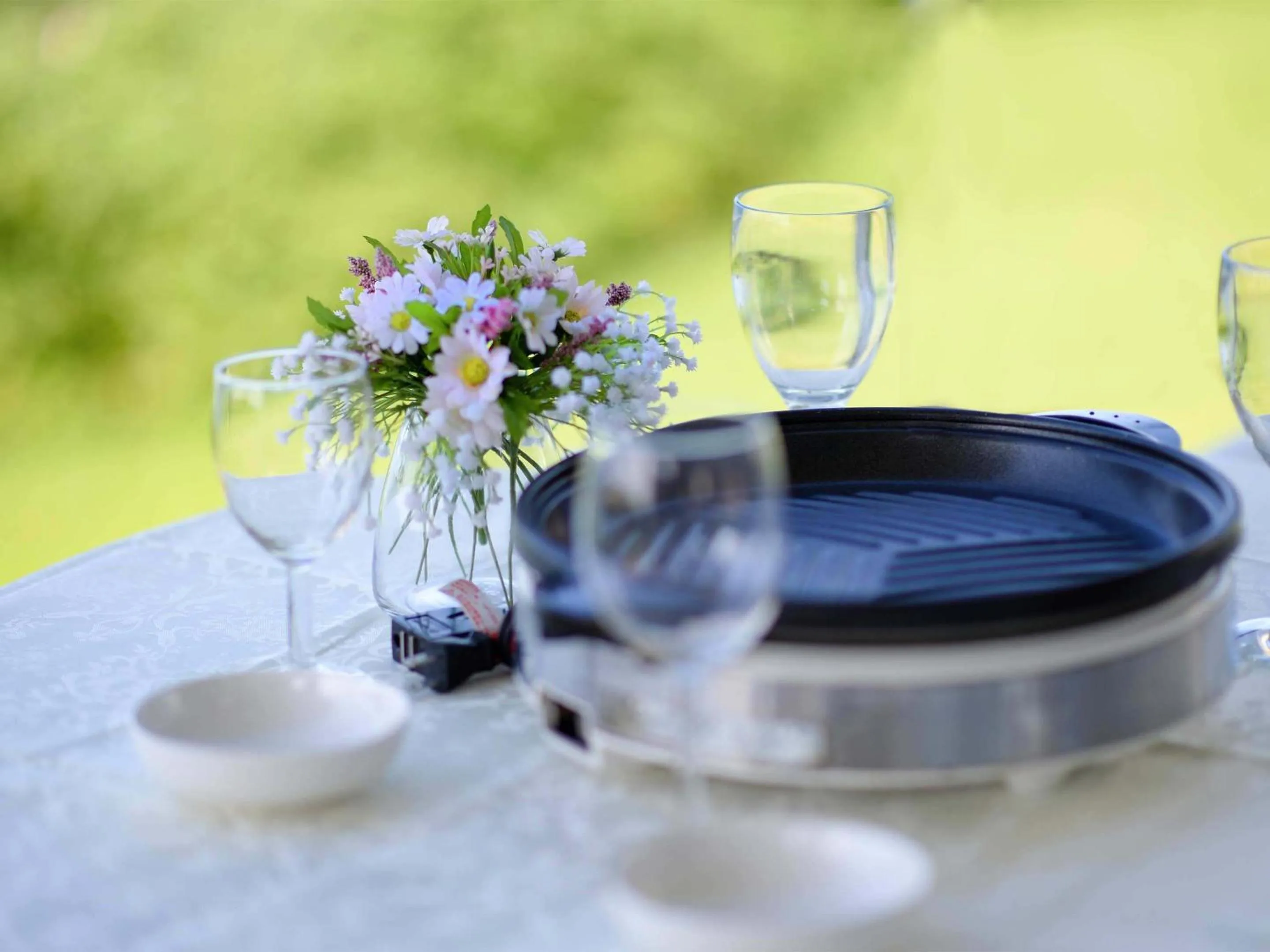 Food in wisteria Ocean Nakijin