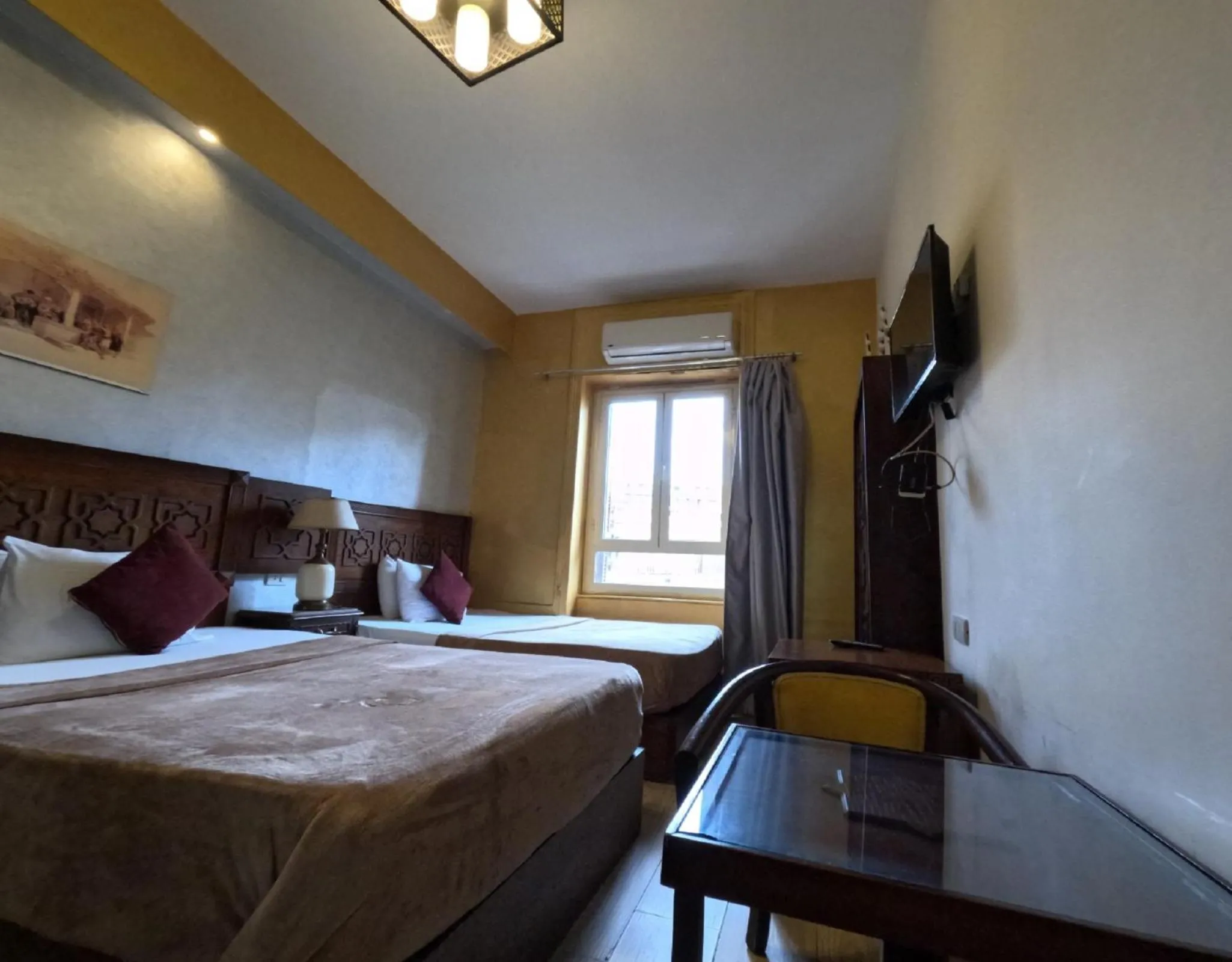 Bed in The location Hotel