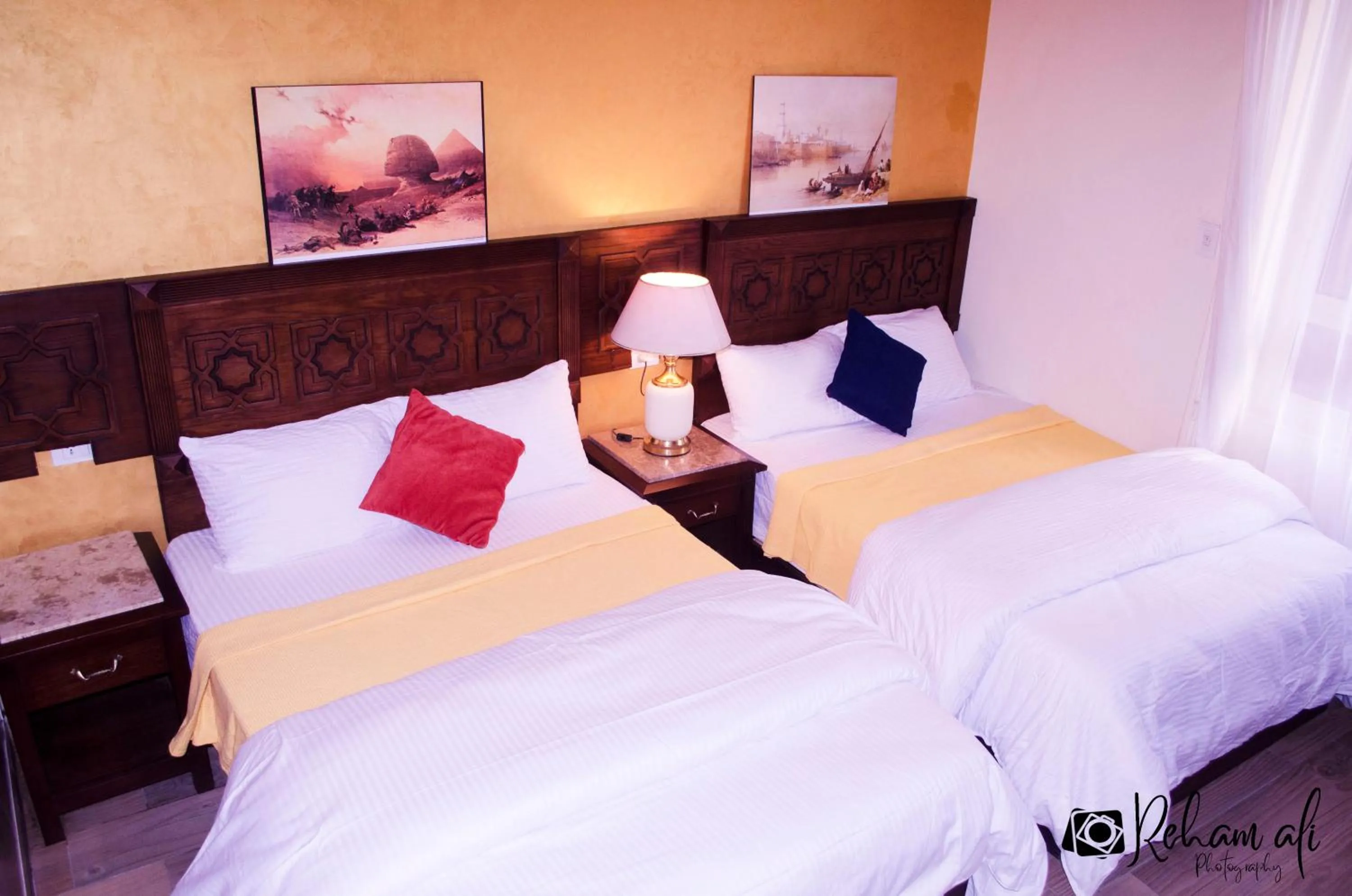 Bed in The location Hotel