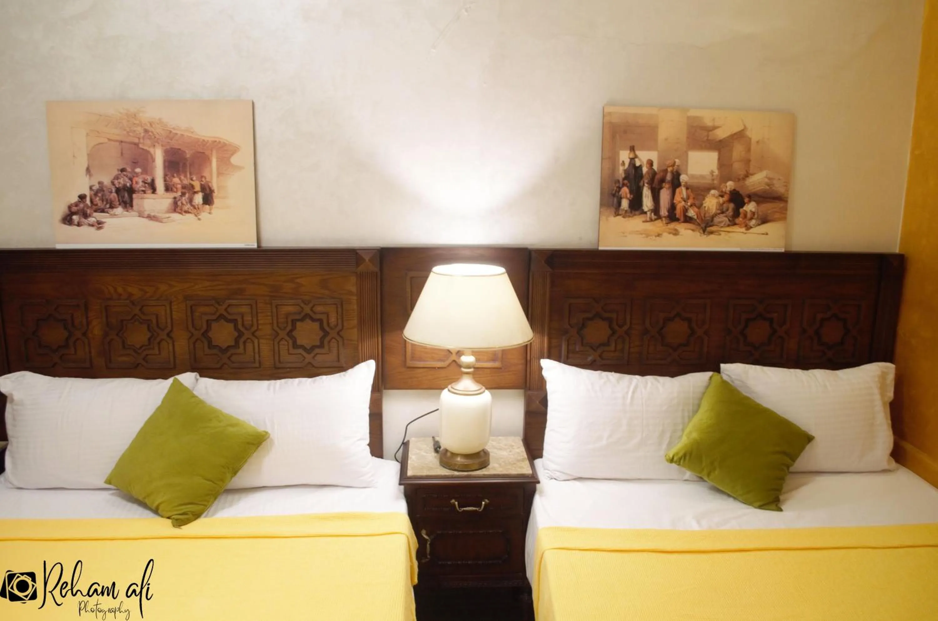 Bed in The location Hotel