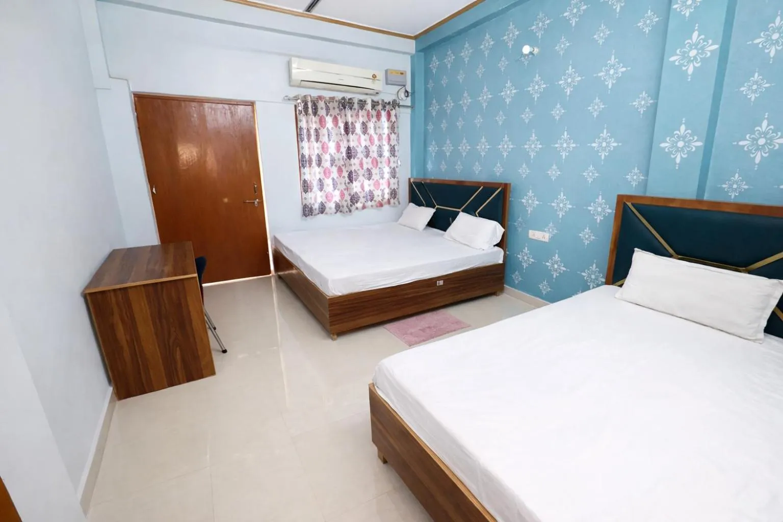 Bed in Mahamaya Guest House