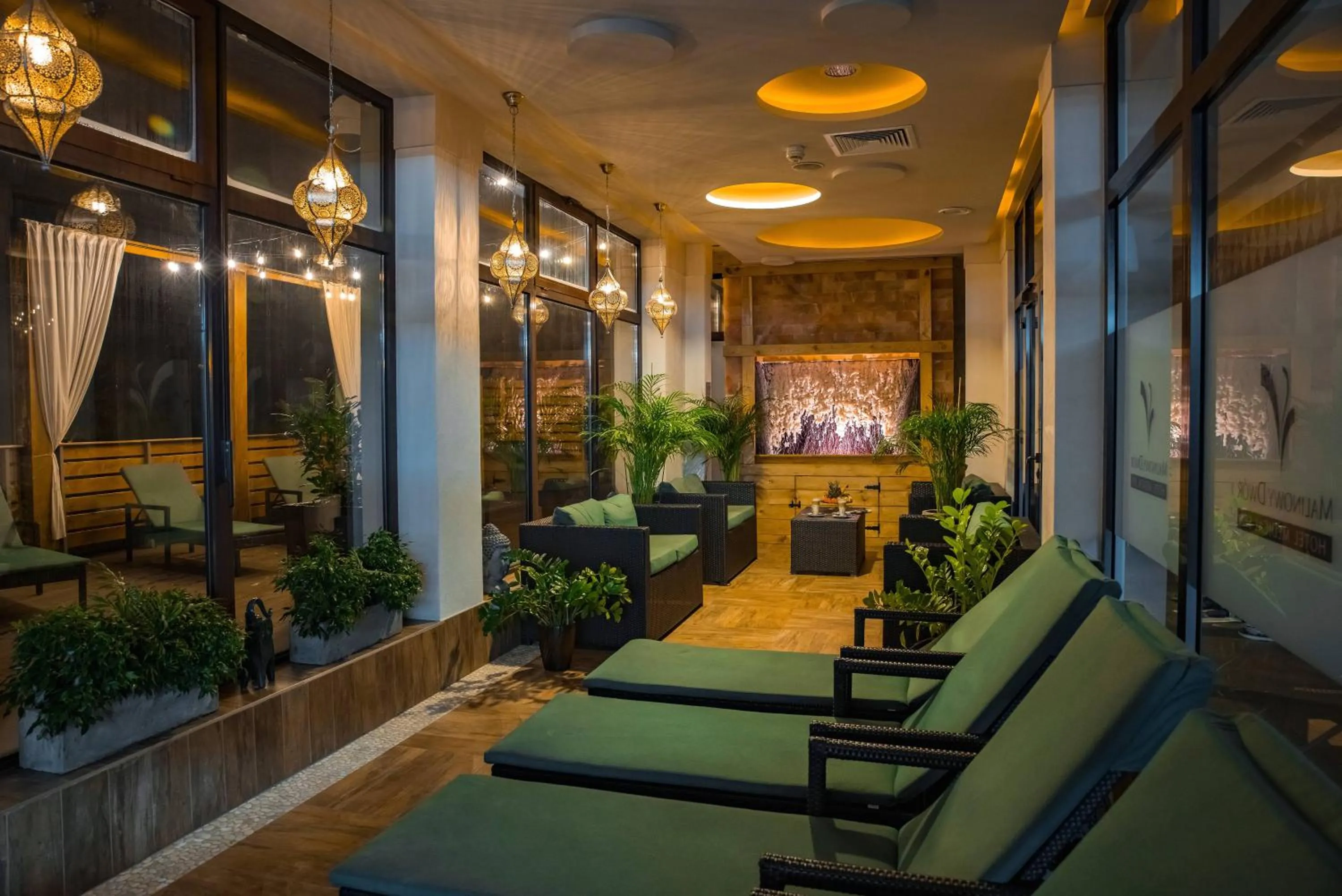 Swimming pool in Malinowy Dwór Hotel Medical SPA