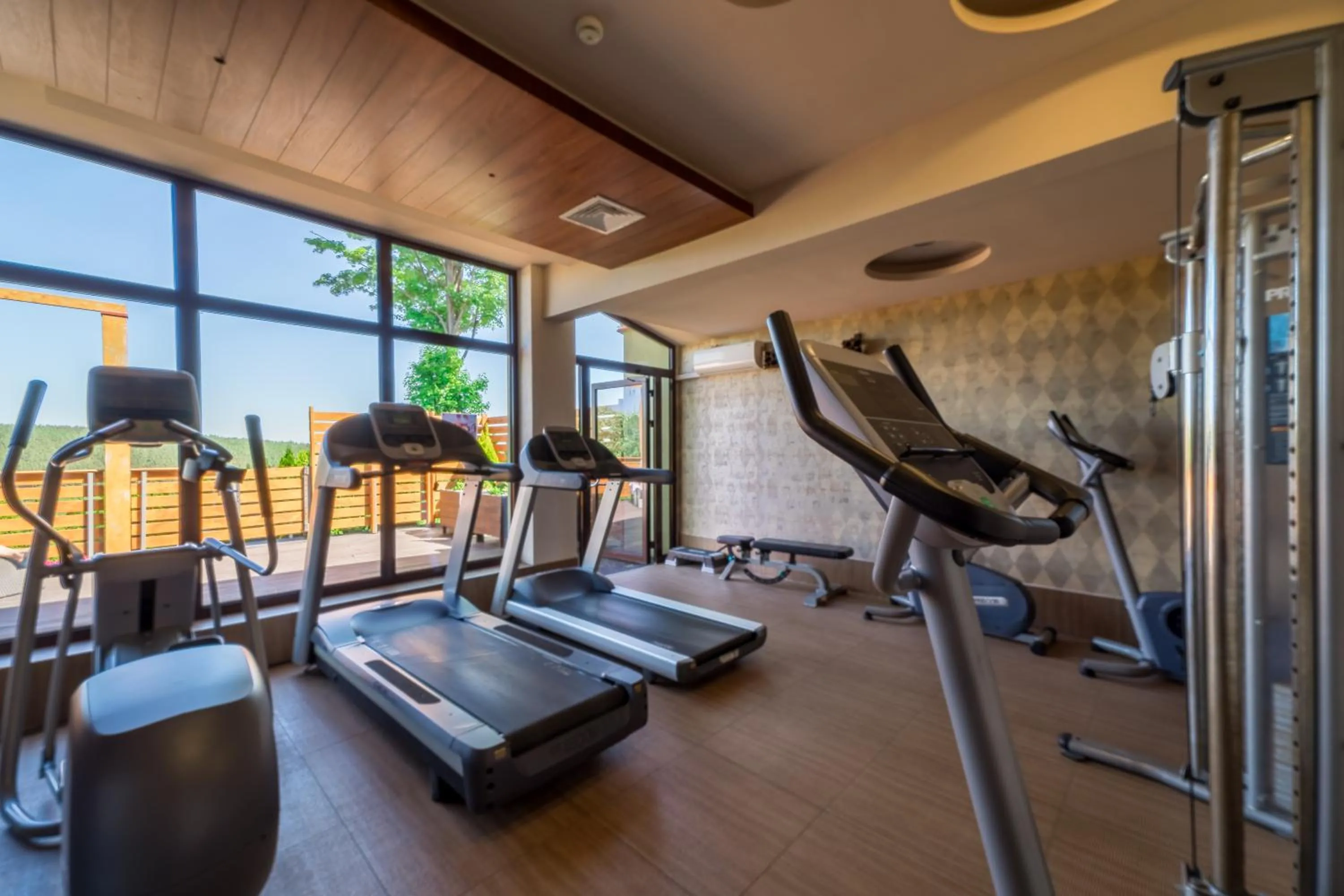 Fitness centre/facilities in Malinowy Dwór Hotel Medical SPA