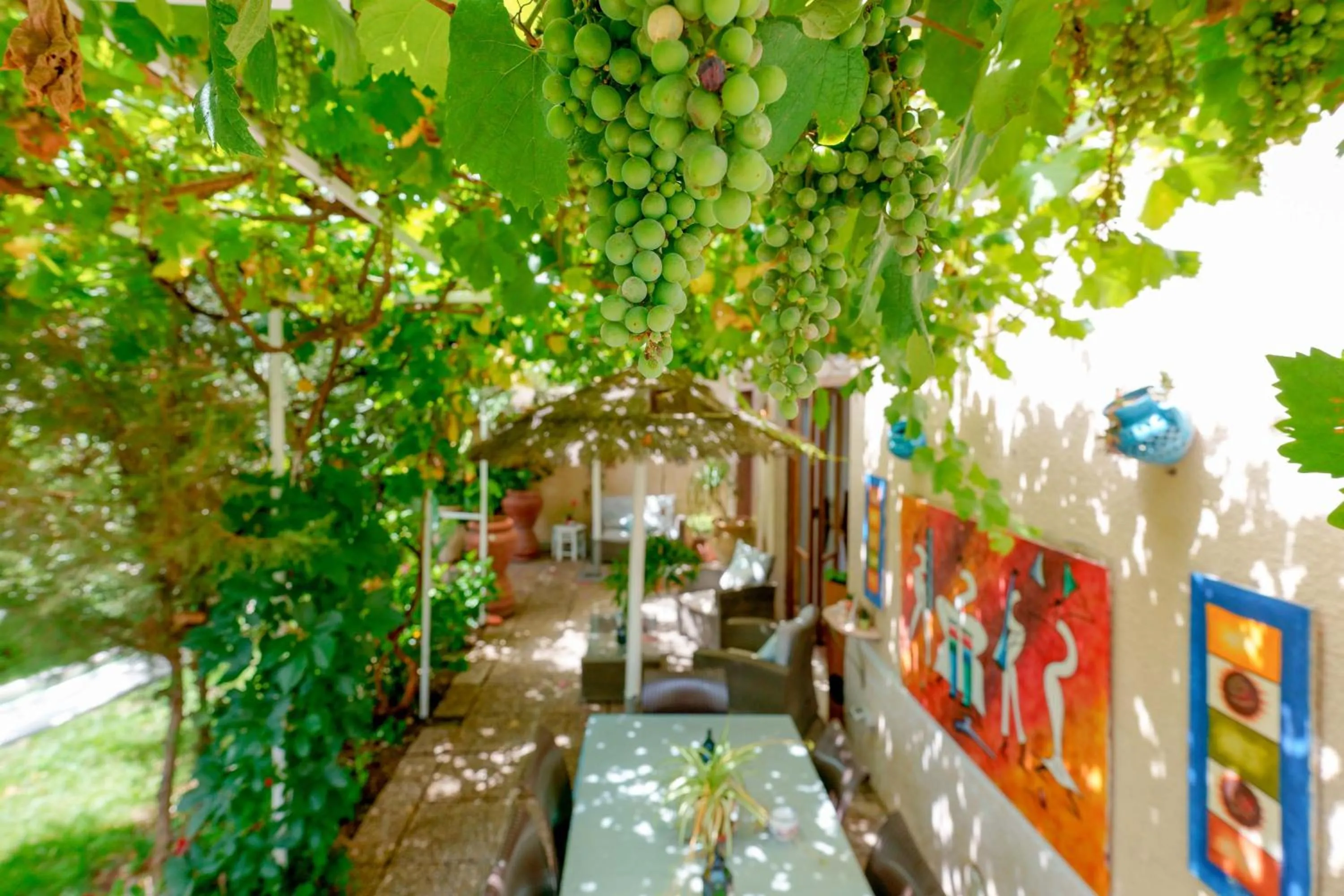 Patio in Villabeachcity Guesthouse