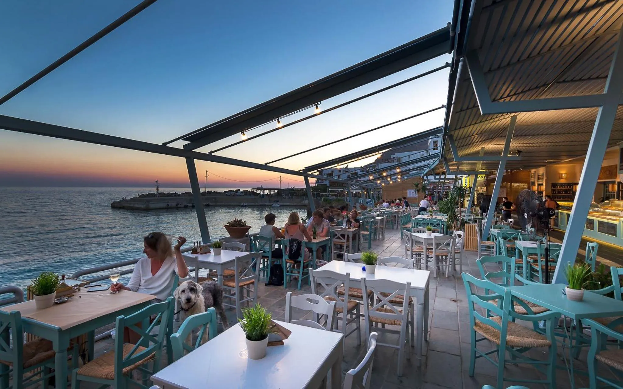 Patio in Samaria by the Sea