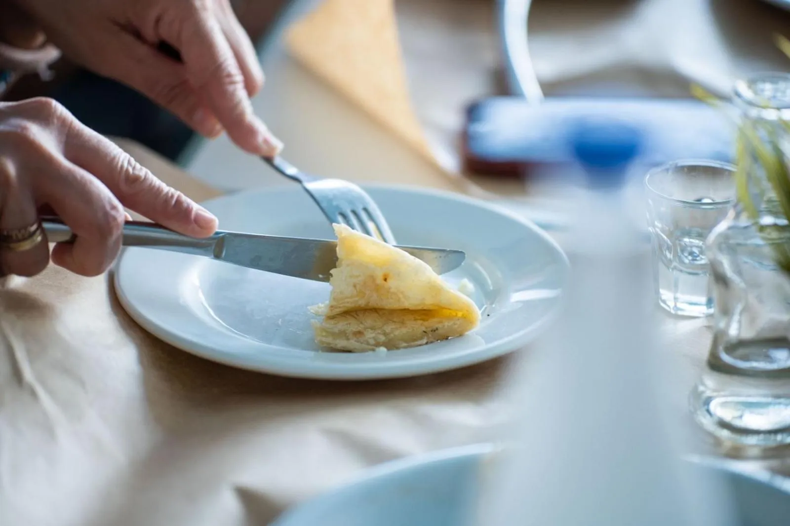 Breakfast in Samaria by the Sea