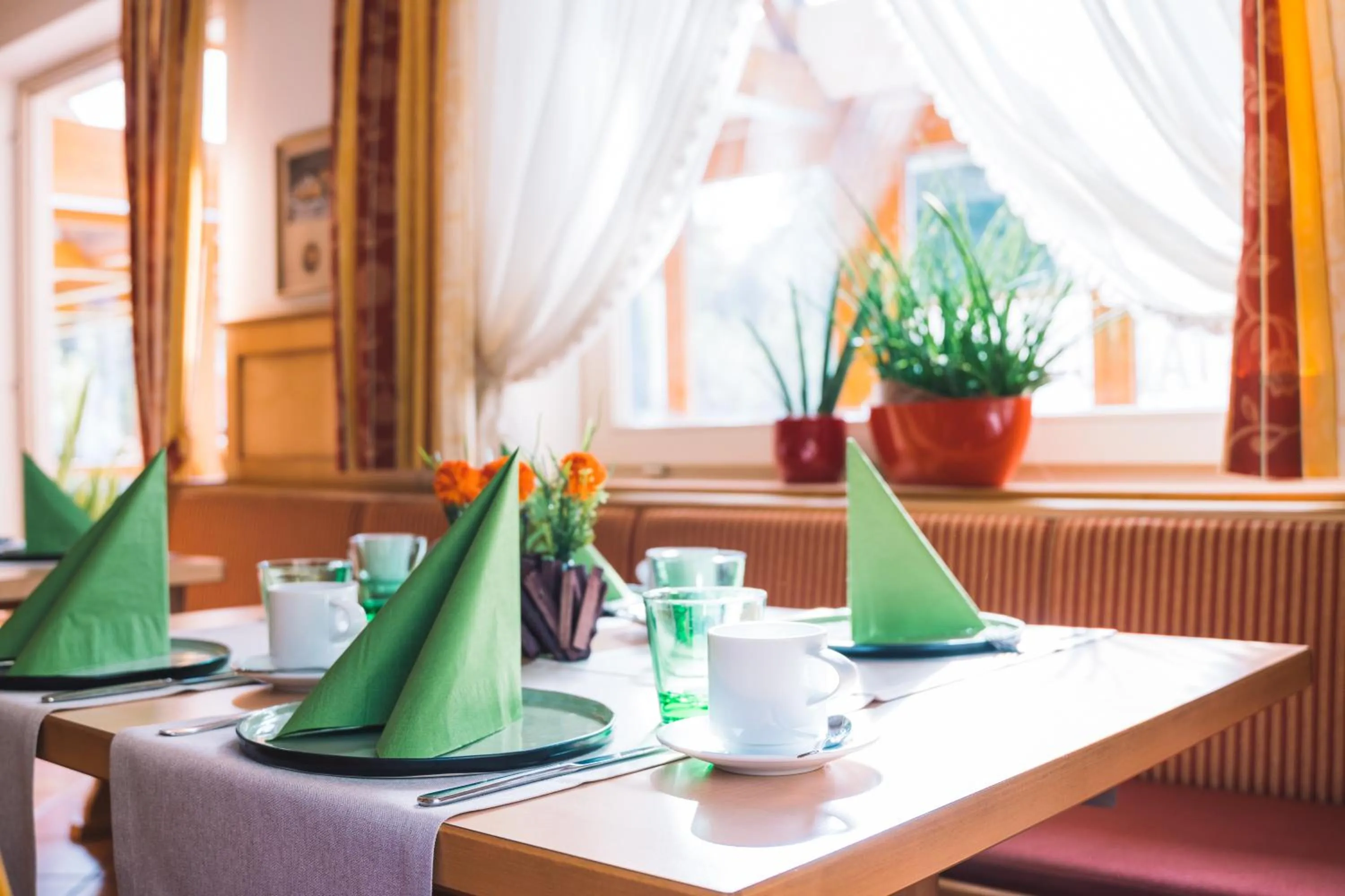 Breakfast in Hotel Restaurant Thadeushof