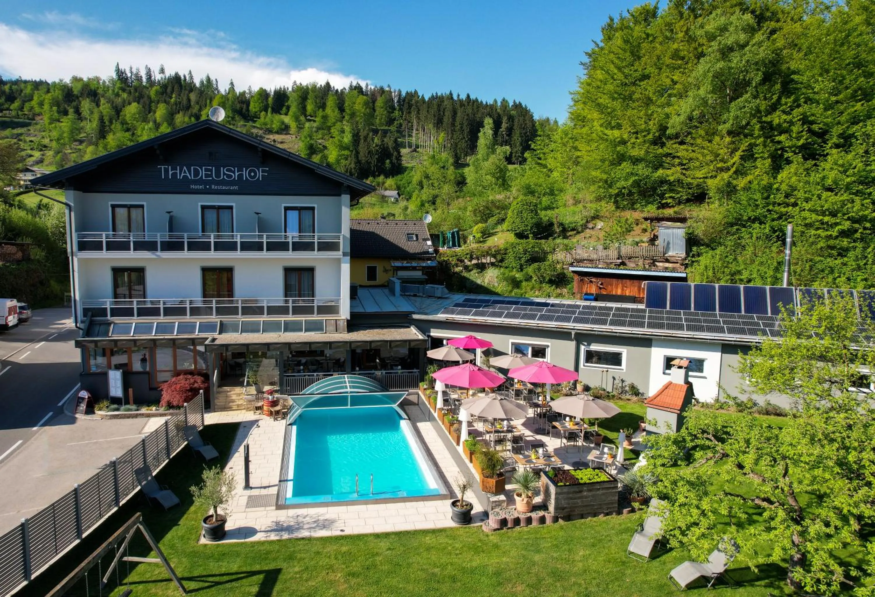 Property building in Hotel Restaurant Thadeushof