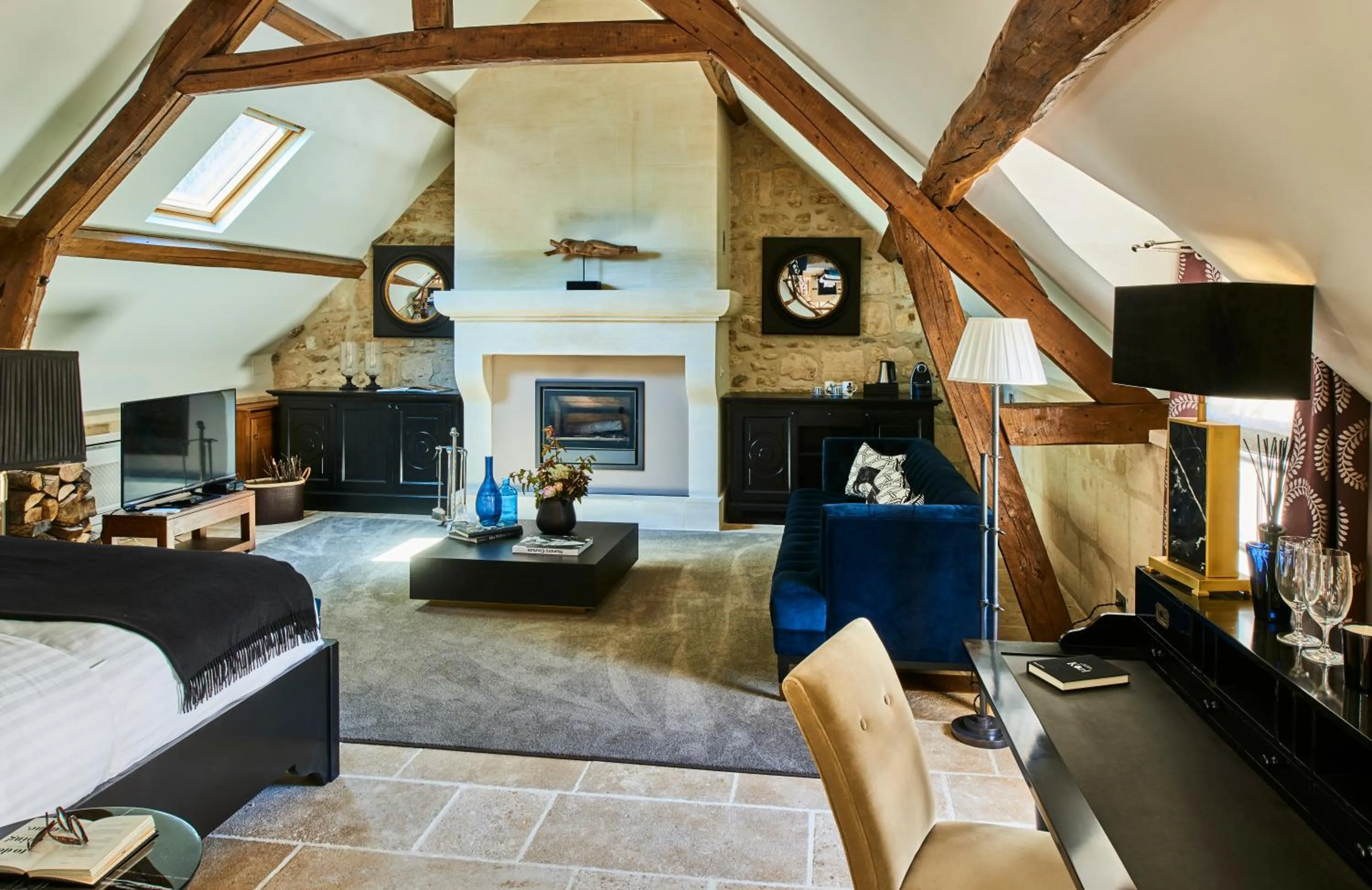 Living room in Moulin Royale