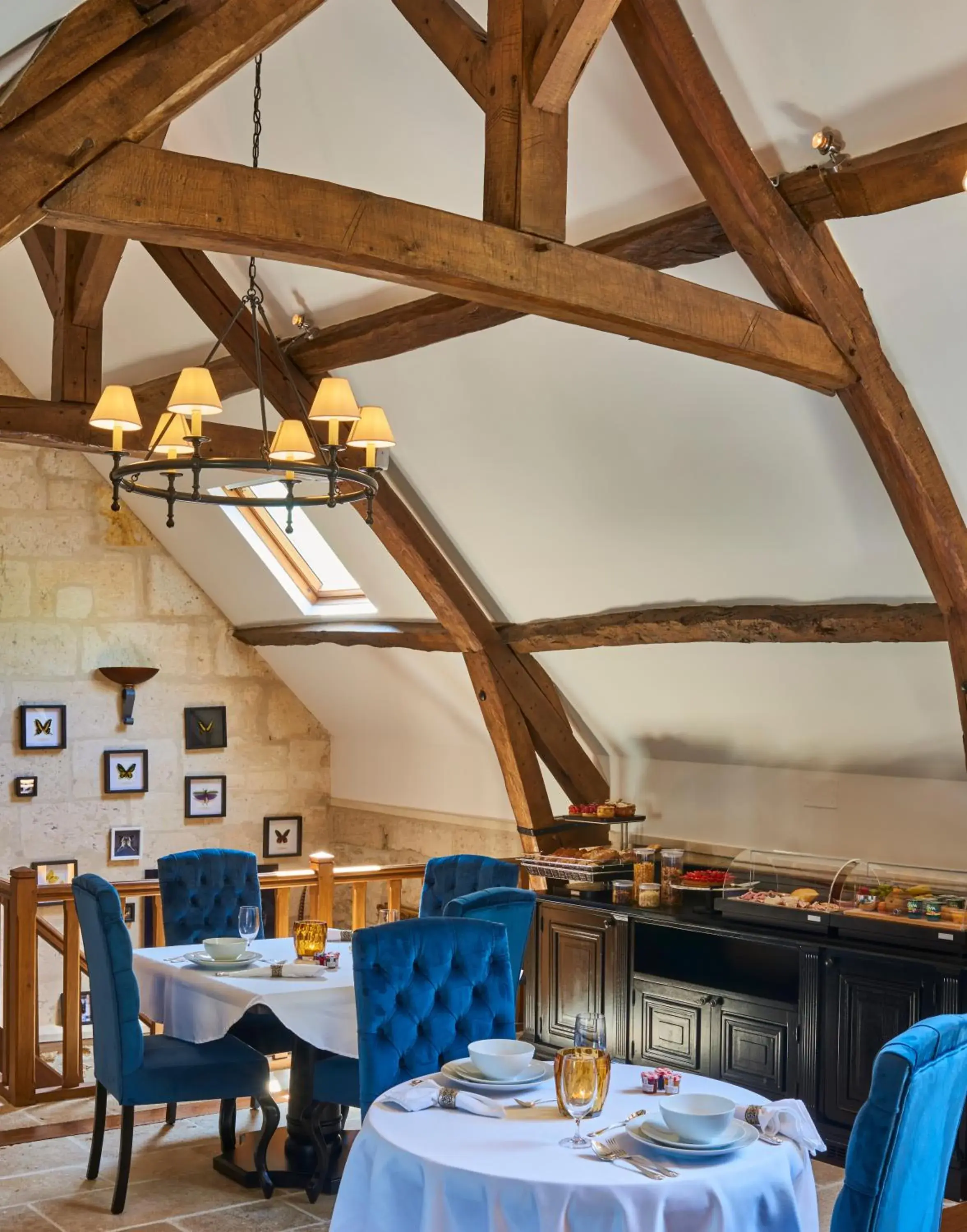 Continental breakfast in Moulin Royale Continental breakfast in Moulin Royale