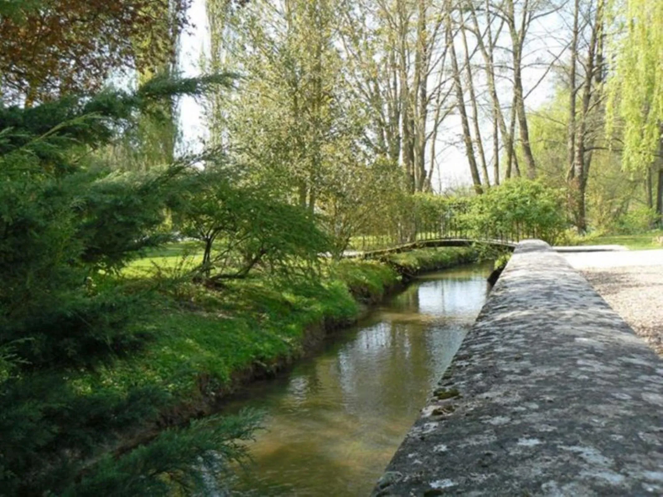 Garden in Moulin Royale