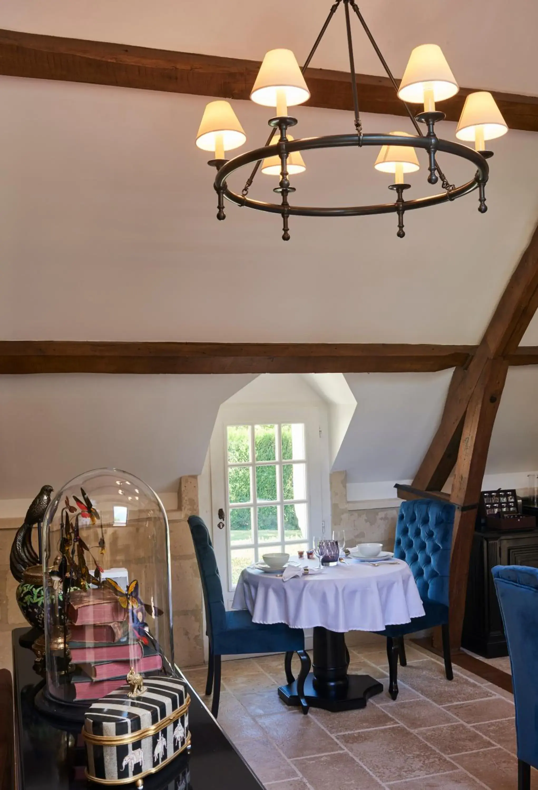 Continental breakfast in Moulin Royale Continental breakfast in Moulin Royale