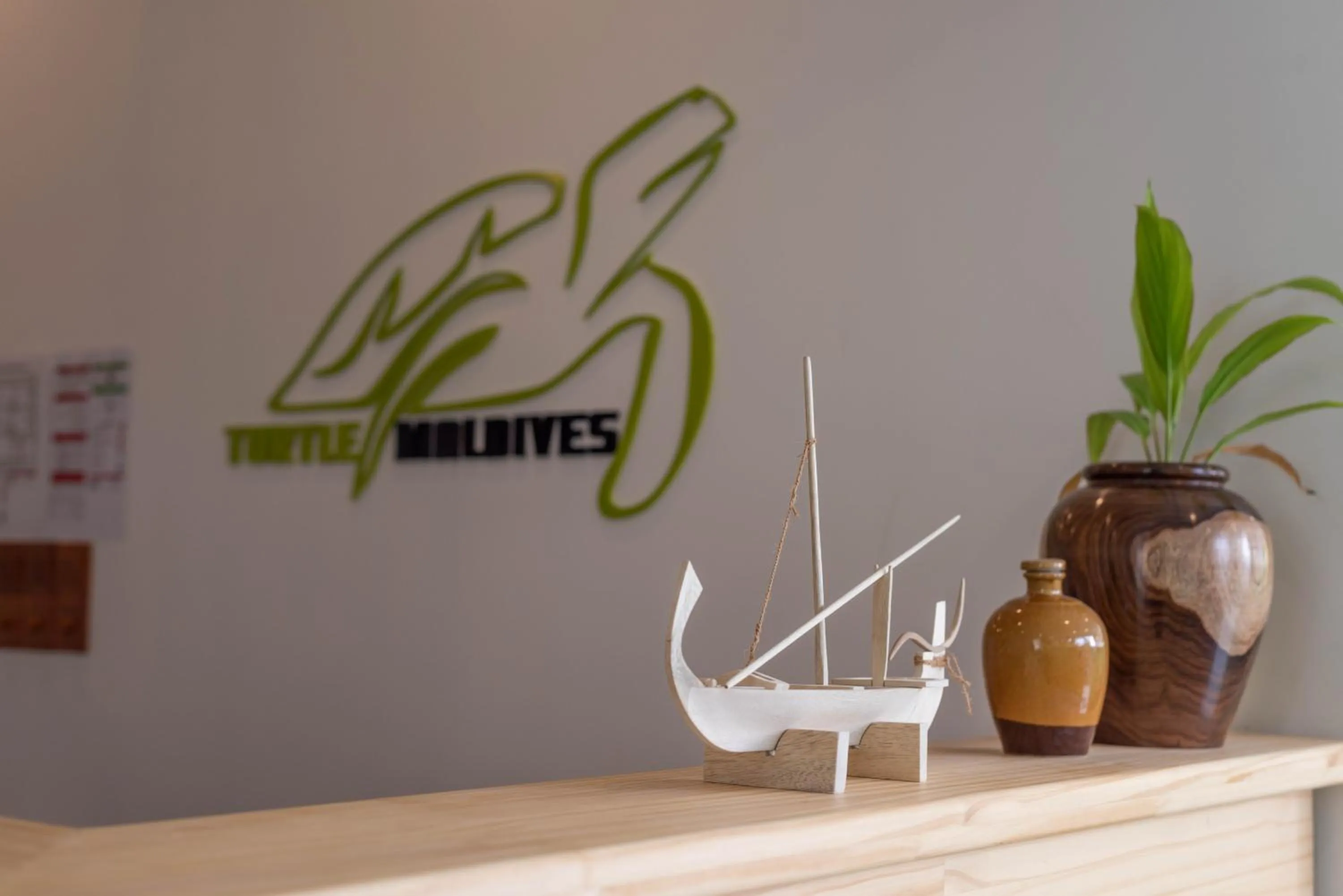Lobby or reception in Turtle Maldives - Your Gateway to the Beach & Marine Adventures Await!