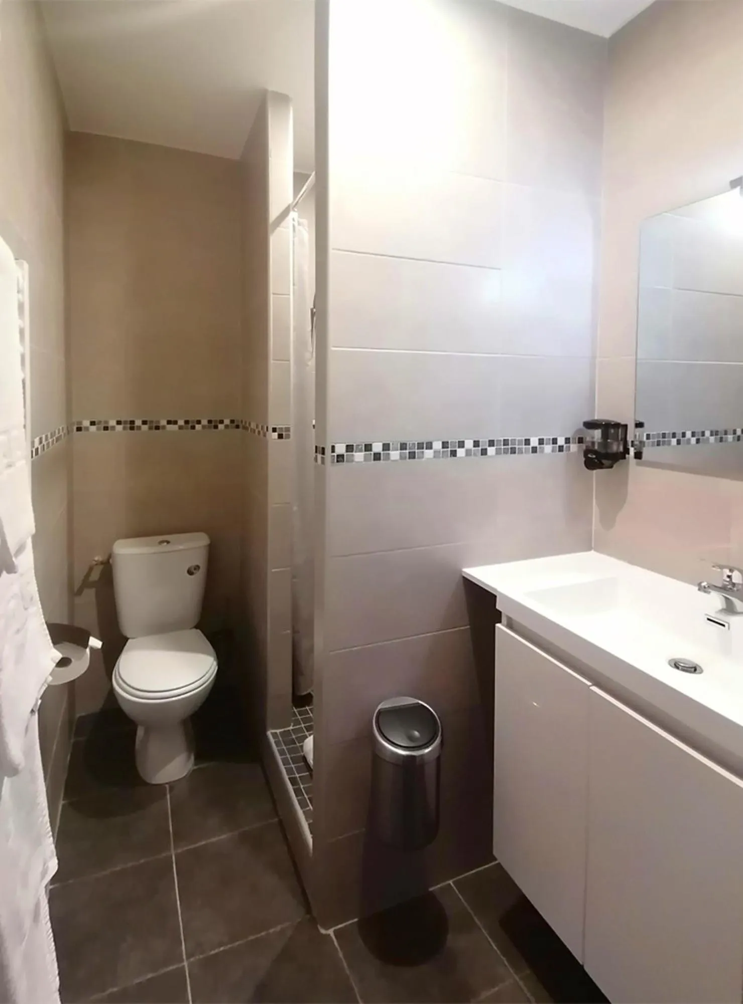 Bathroom in Hôtel Le Dormeux