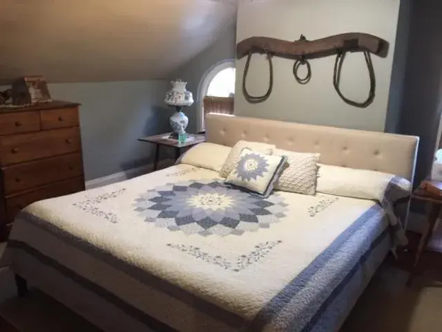 Bed in Willard Richards Inn Bed in Willard Richards Inn